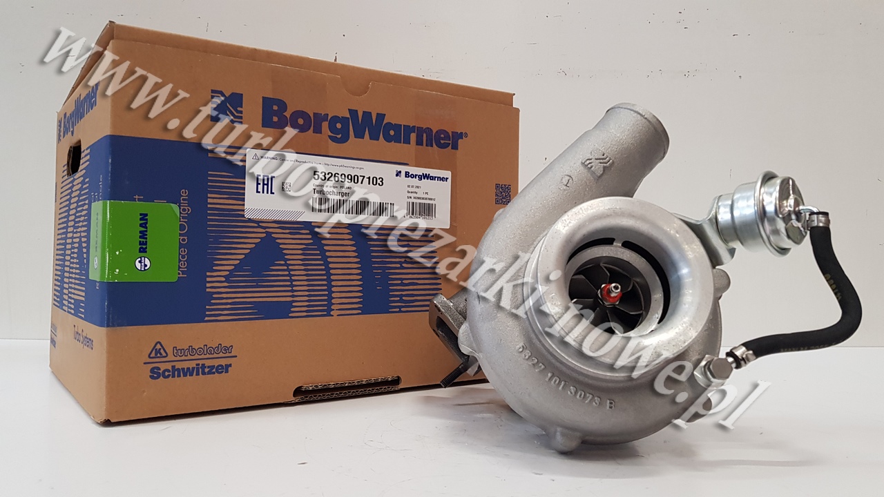 Турбокомпрессор BorgWarner KKK Oryginal Reman | Завод Reman