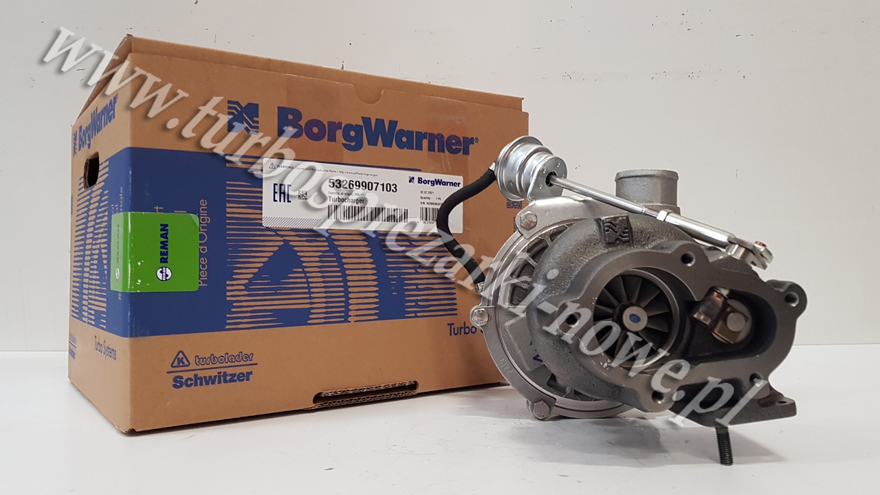 Турбокомпрессор BorgWarner KKK Oryginal Reman | Завод Reman