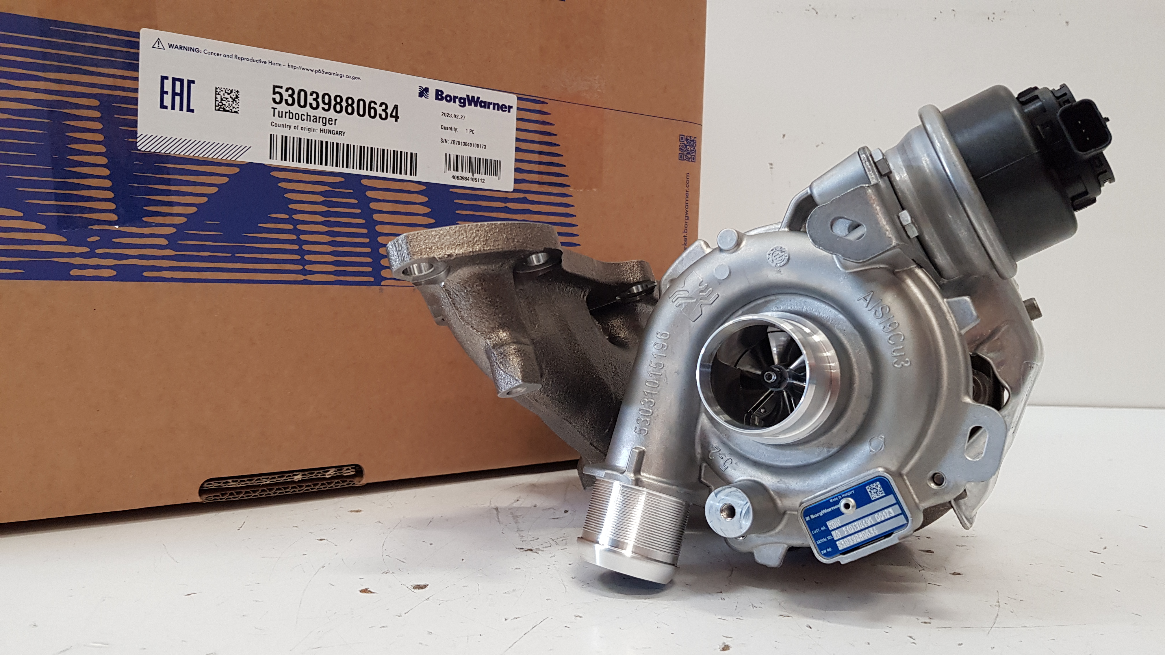 Новый турбокомпрессор BorgWarner