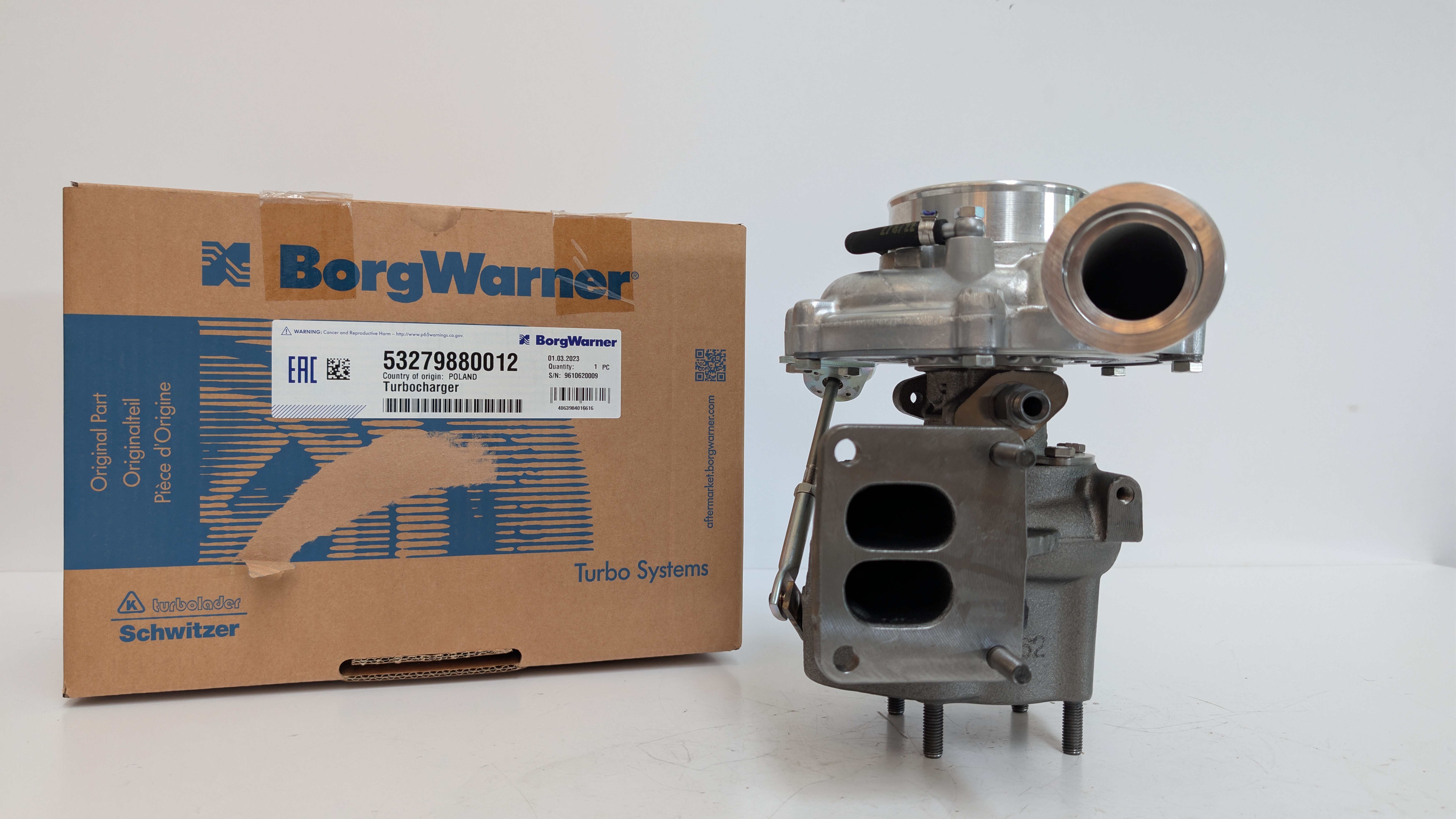 Турбокомпрессор BorgWarner KKK