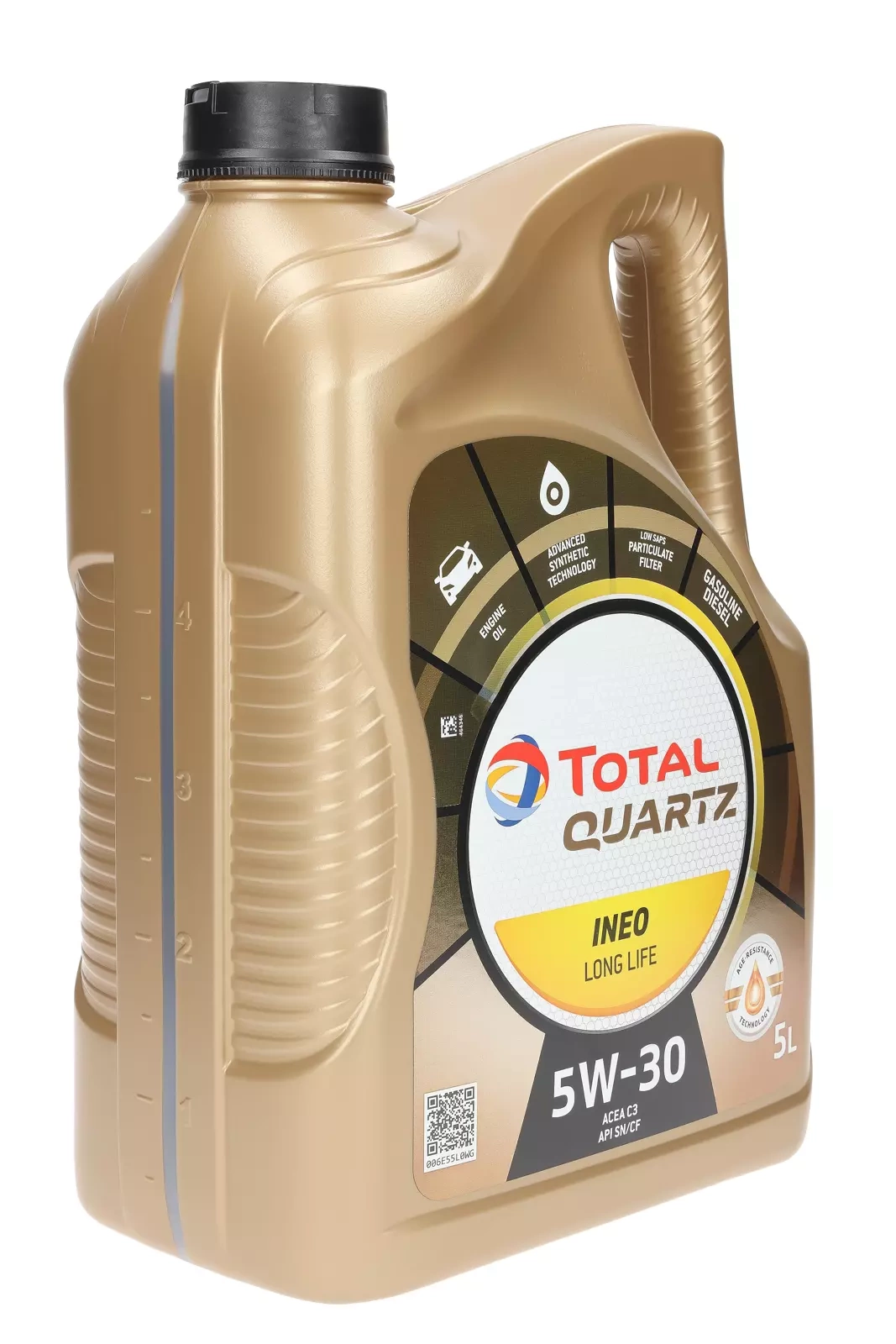 Моторное масло Total Quartz Ineo Long Life 5W-30, 5 л