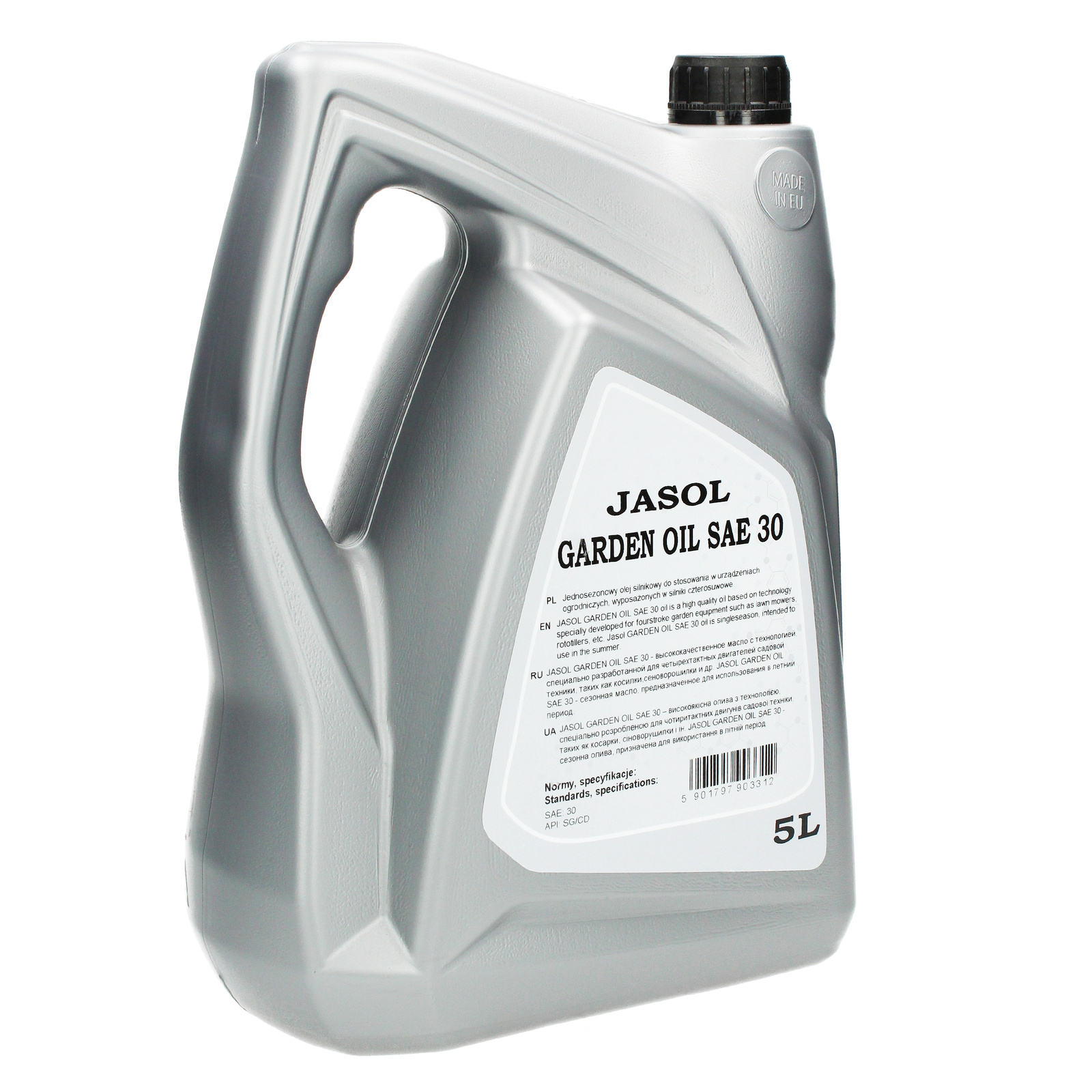Масло для косилок 4T Jasol Garden SAE 30, 5 л