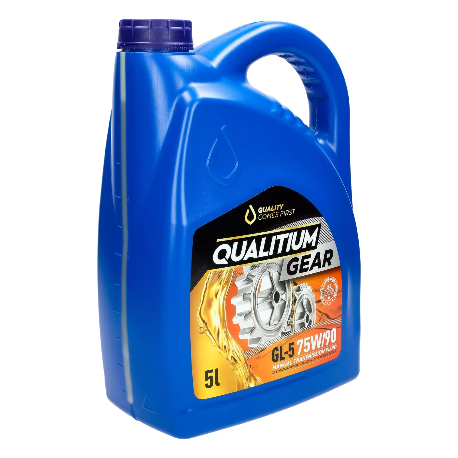 Трансмиссионное масло Qualitium Gear GL-5 75W-90, 5 л