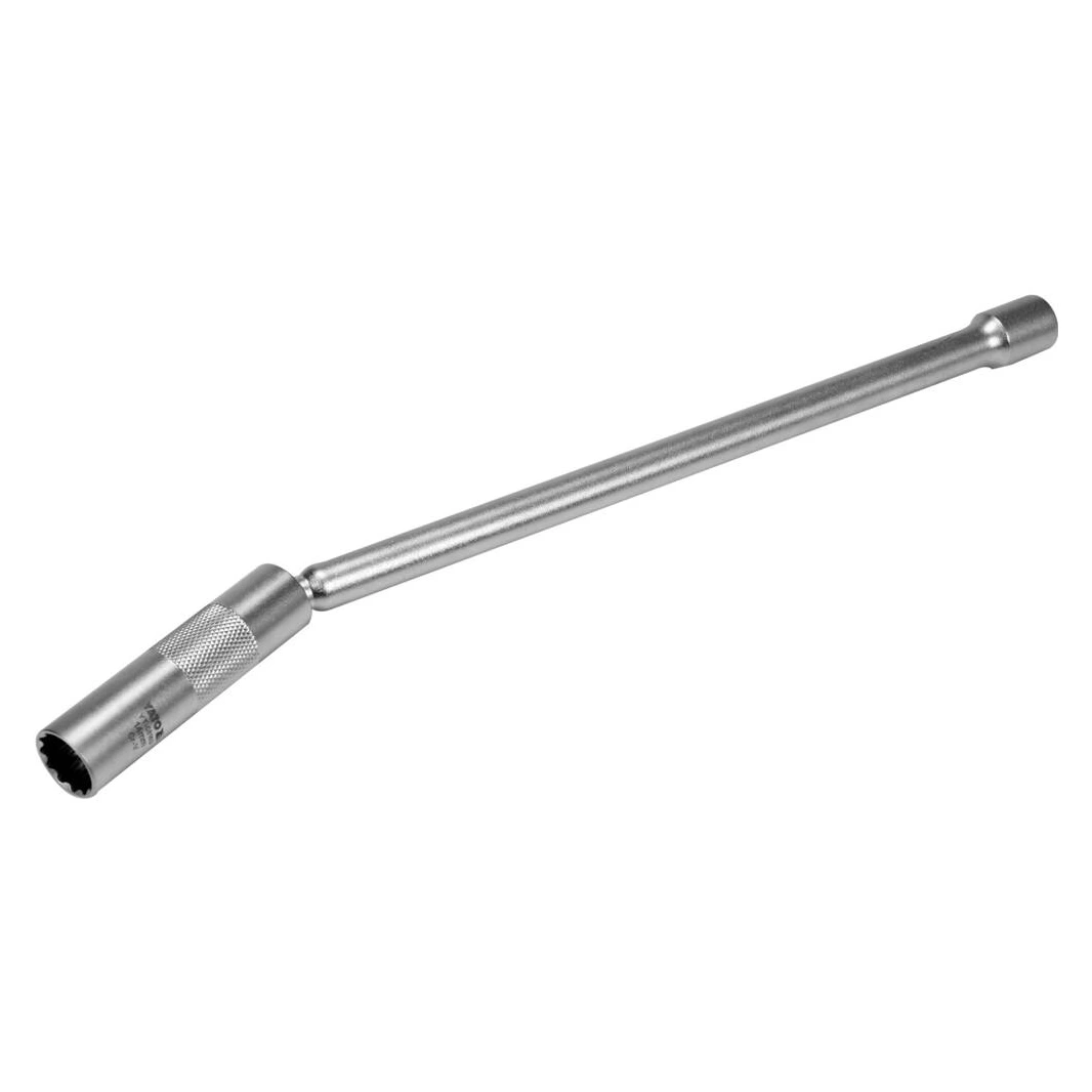Свечной ключ на 14 мм с удлинителем 3/8" YATO (YT-08163)