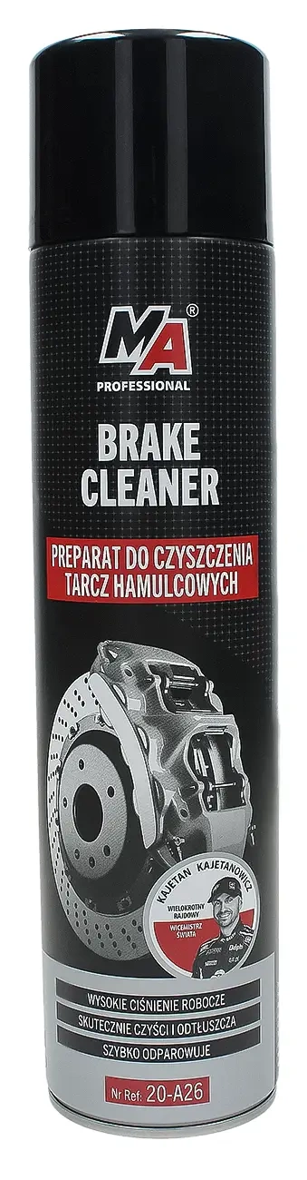В моем автомобиле для очистки тормозов используется средство Pro BRAKE CLEAN 600 мл