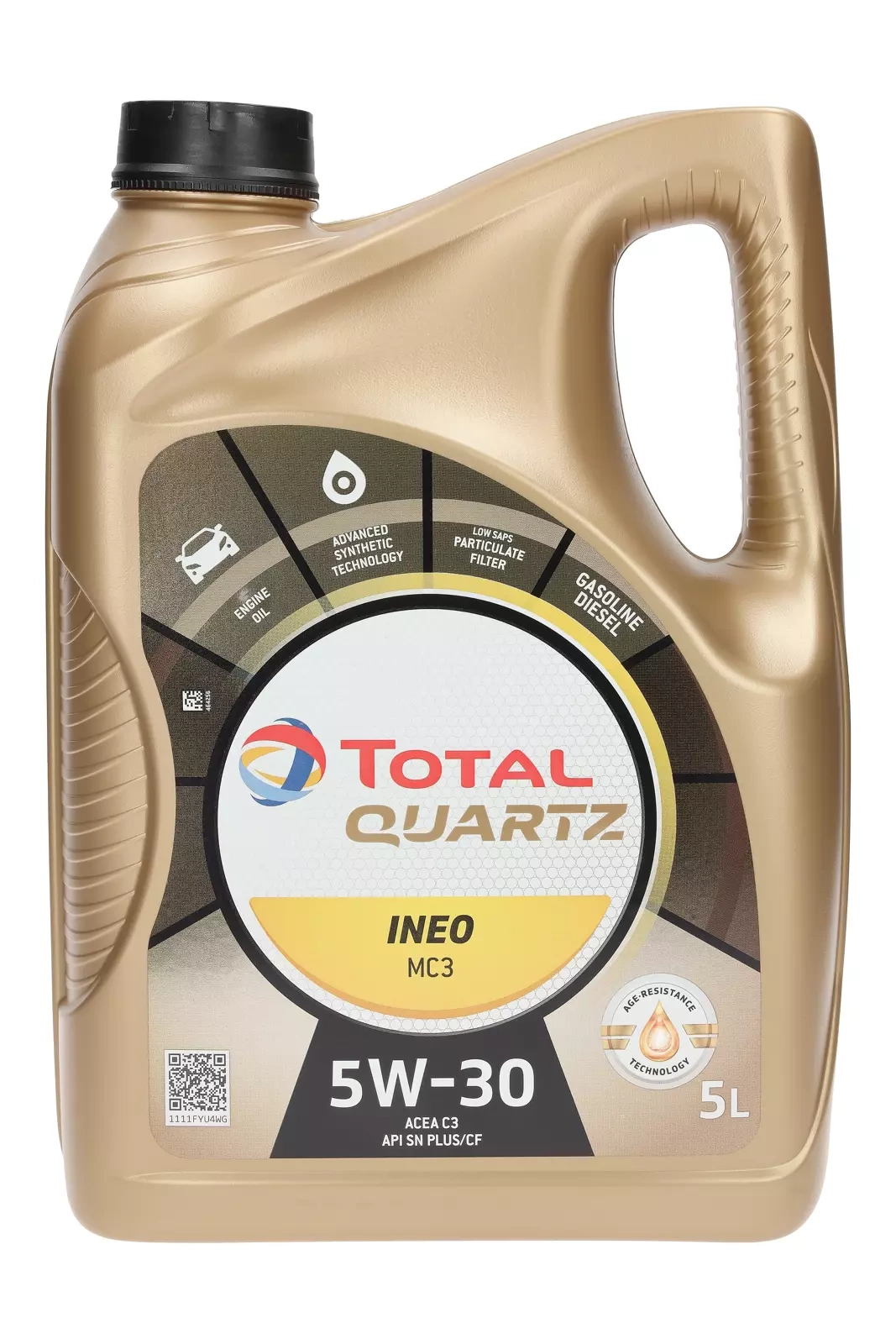 Моторное масло Total Quartz Ineo MC3 5W-30, 5 л