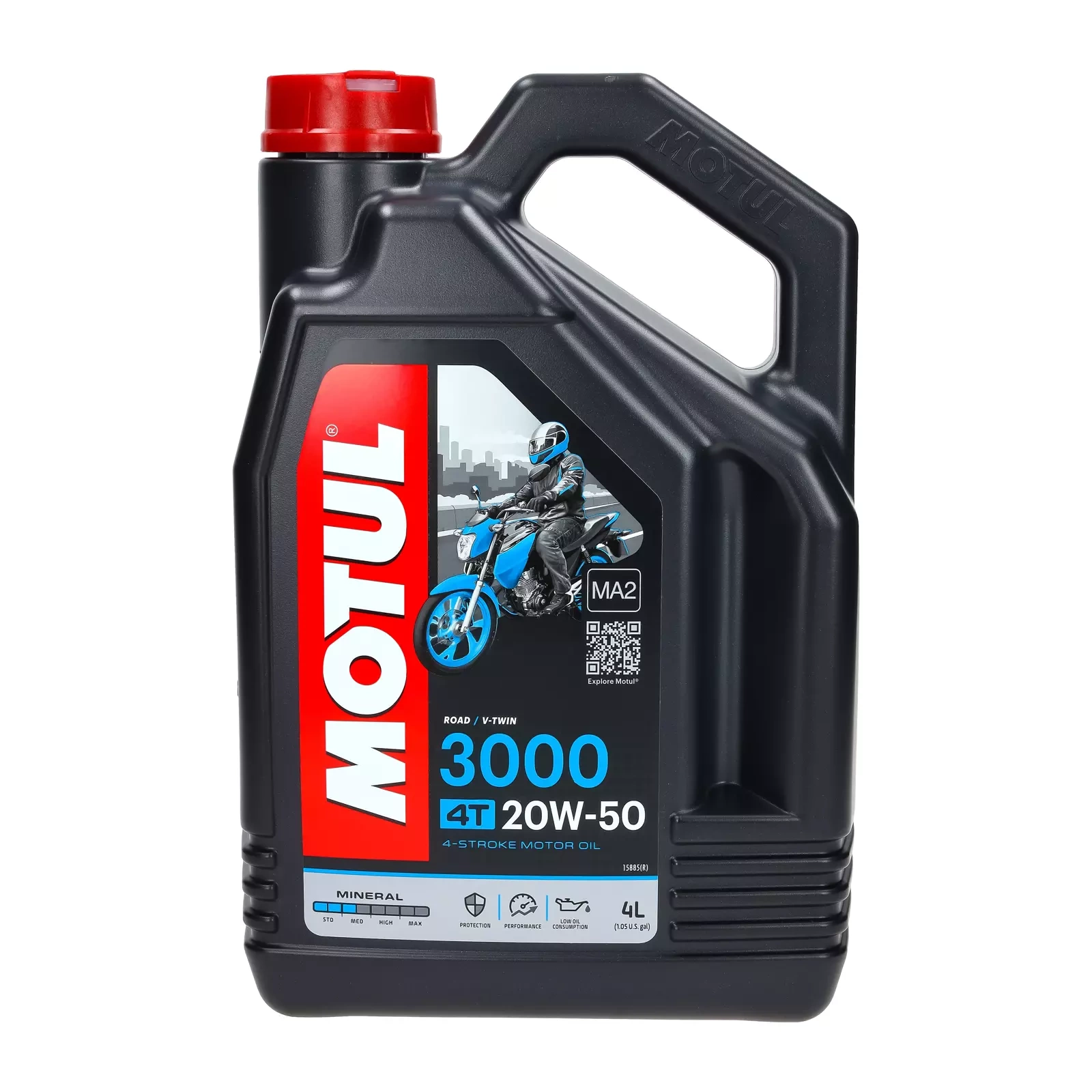Моторное масло Motul 3000 4T 20W - 50 4 л