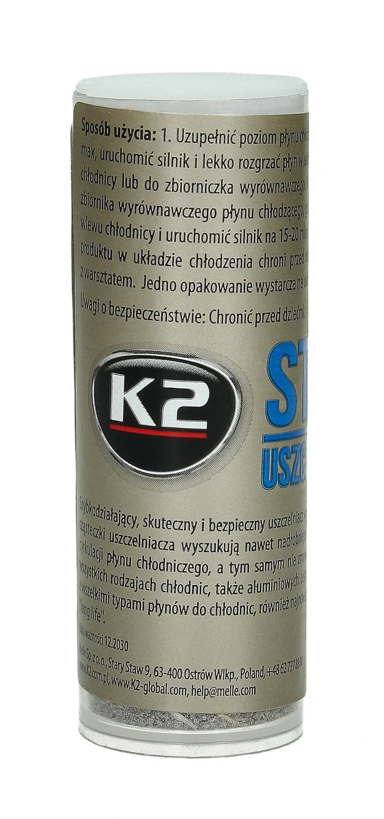 Герметизирующий порошок для радиатора K2, для устранения течи из радиатора, 18,5 г