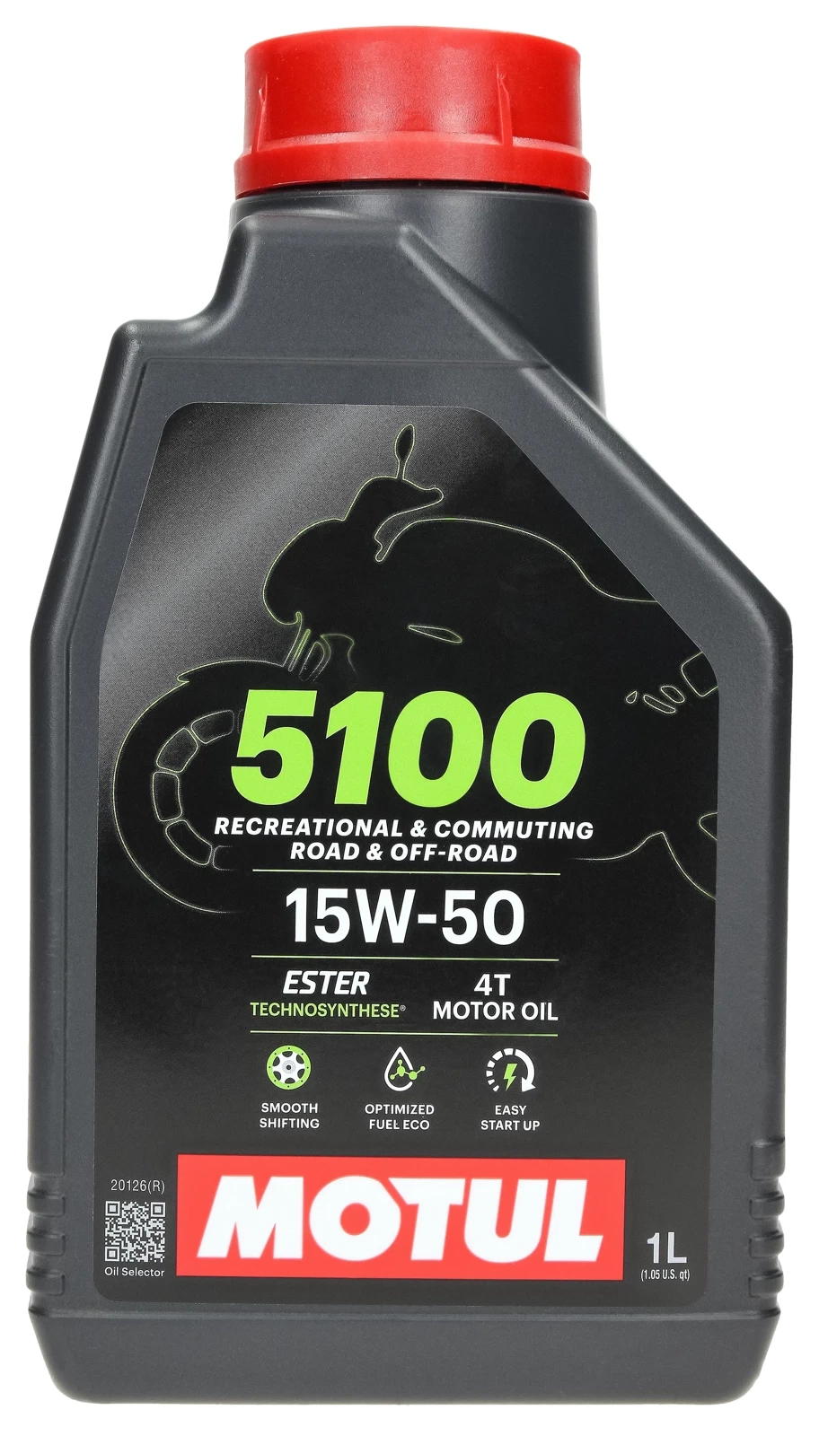 Моторное масло Motul 5100 4T 15W-50, 1 л