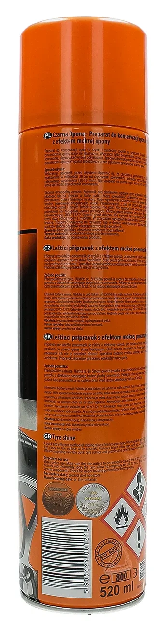 Средство для ухода за шинами my AUTO Black Tire, 520 мл