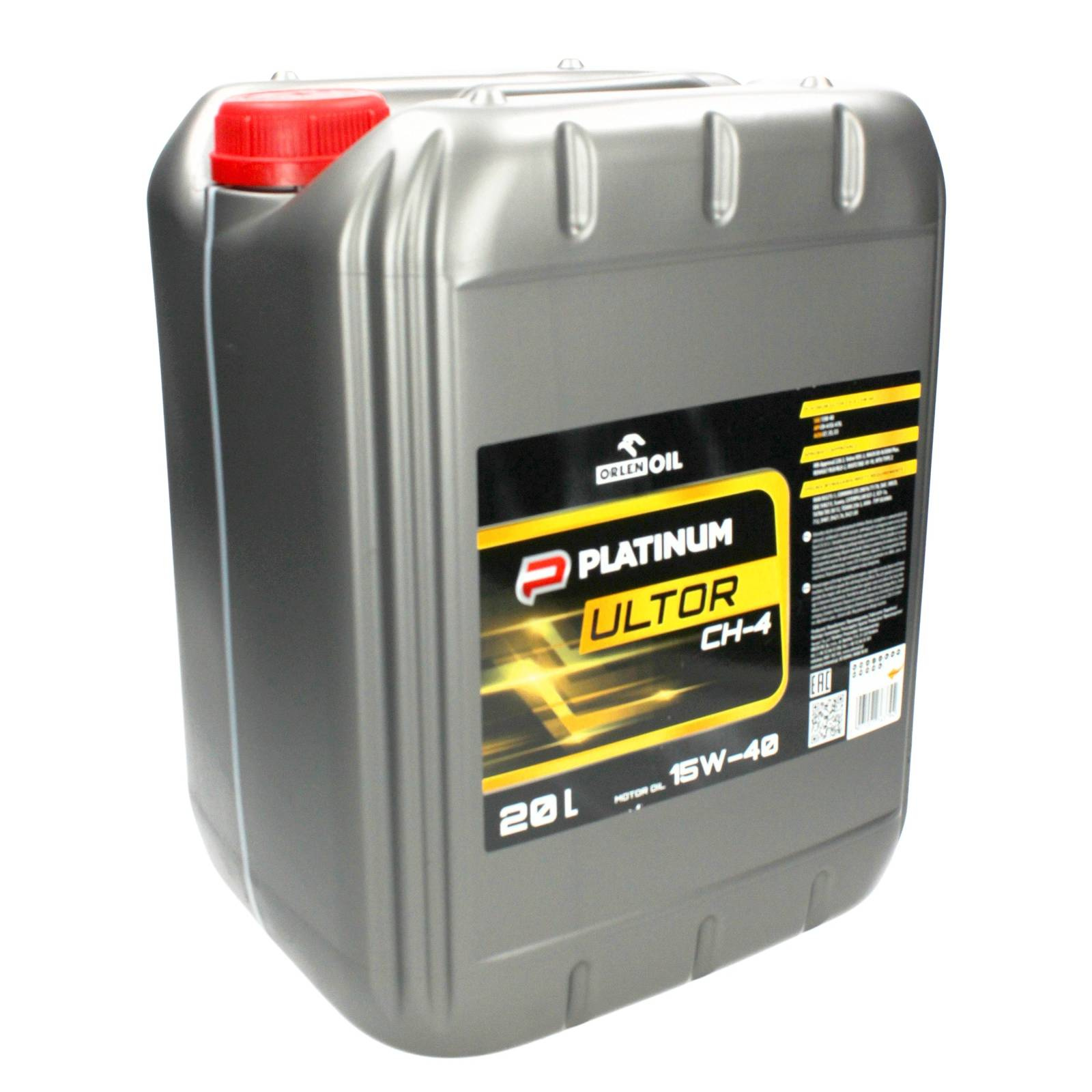 Моторное масло Orlen Platinum ULTOR CH-4 15W-40 20 л + 5 л