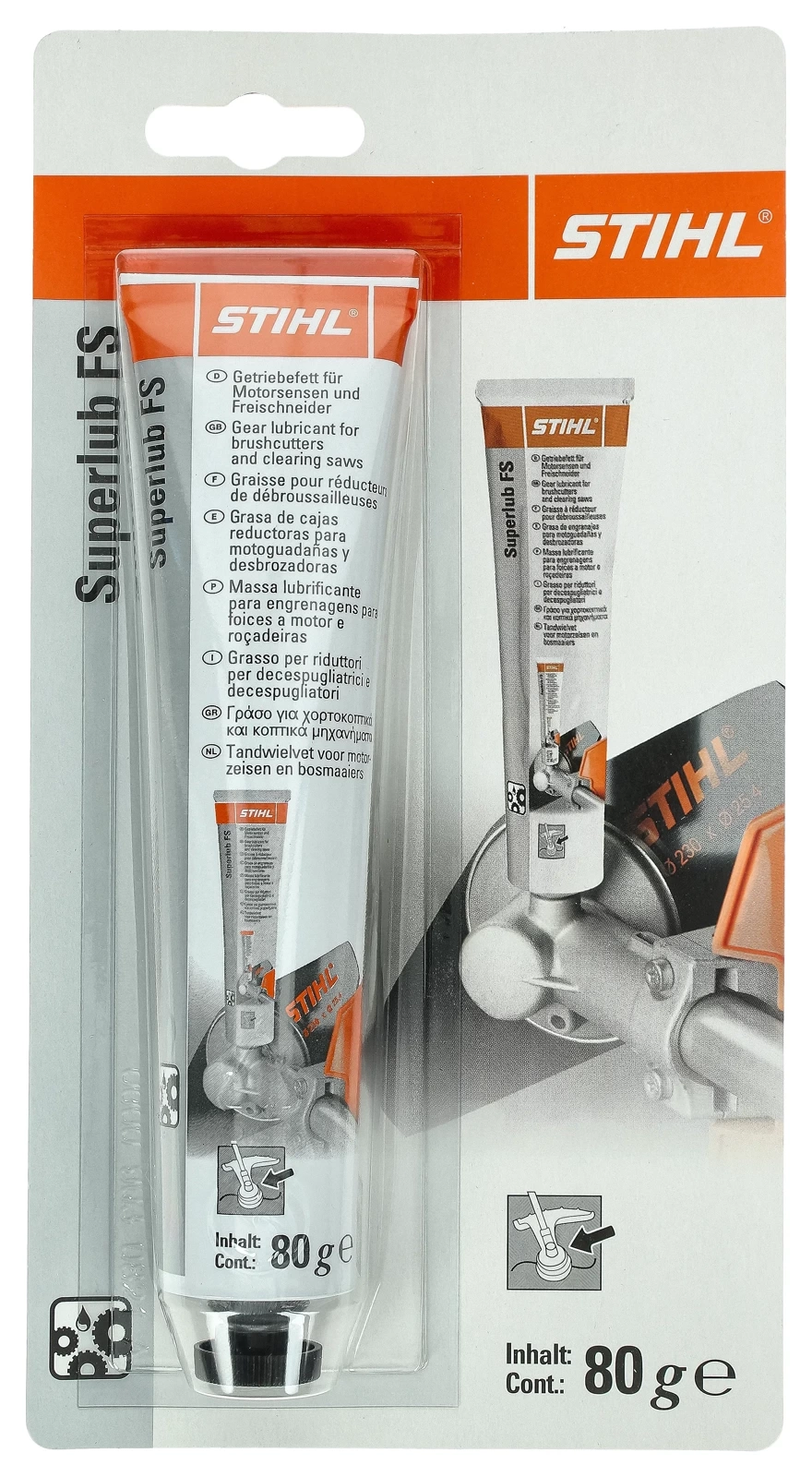 Трансмиссионная смазка STIHL SUPERLUB FS, 80 г