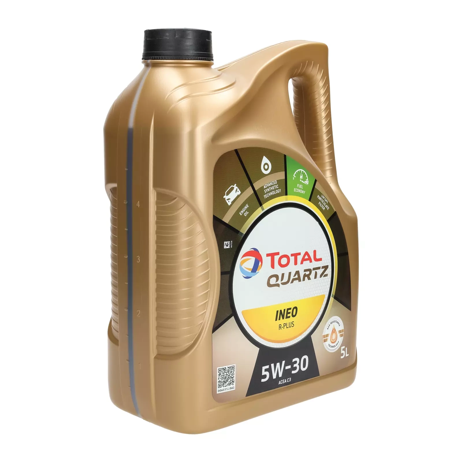 Моторное масло Total Quartz Ineo R-Plus 5W-30, 5 л