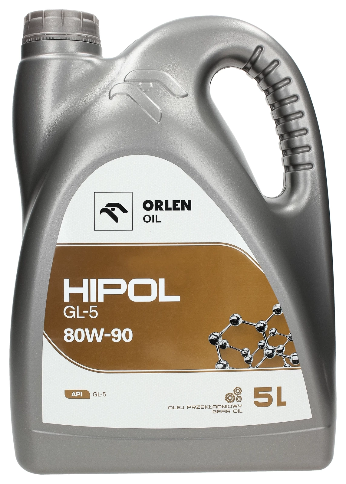 Трансмиссионное масло Orlen HIPOL GL-5 80W-90, 5 л