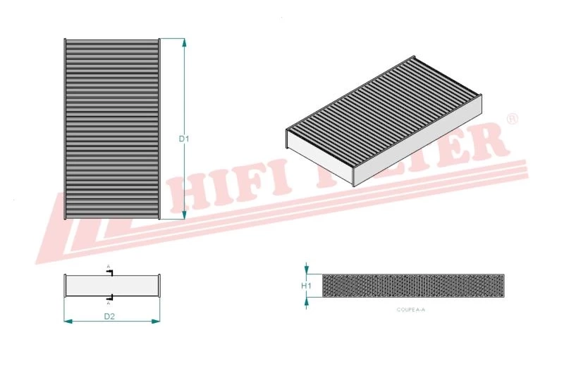 Салонный фильтр SC 4058 KIT