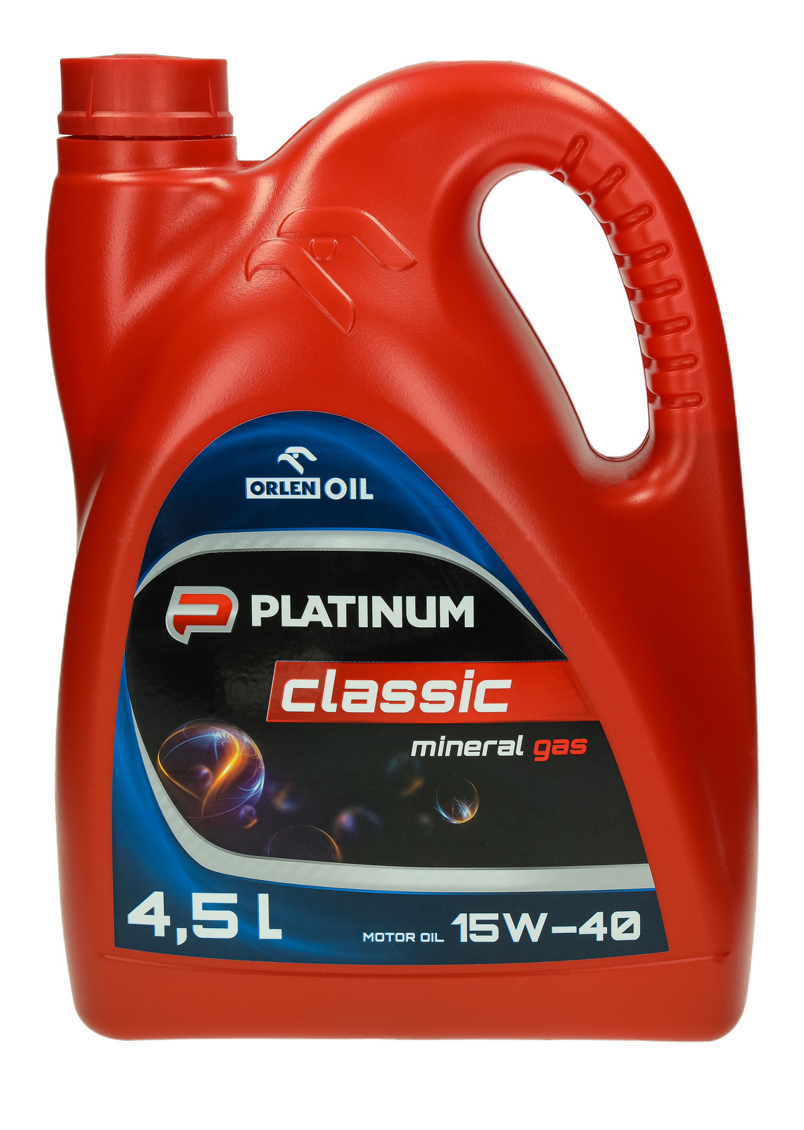 Моторное масло Orlen Platinum Gas Mineral 15W - 40, 4,5 л