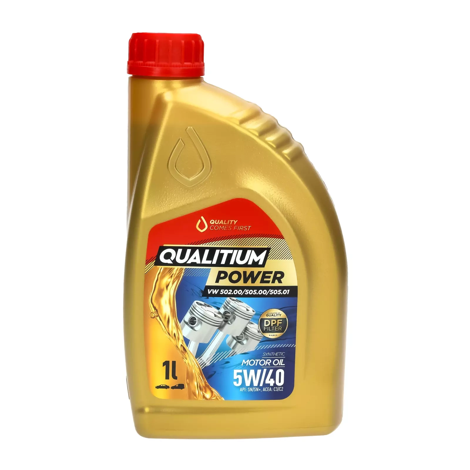 Моторное масло Qualitium Power 5W-40, 1 л