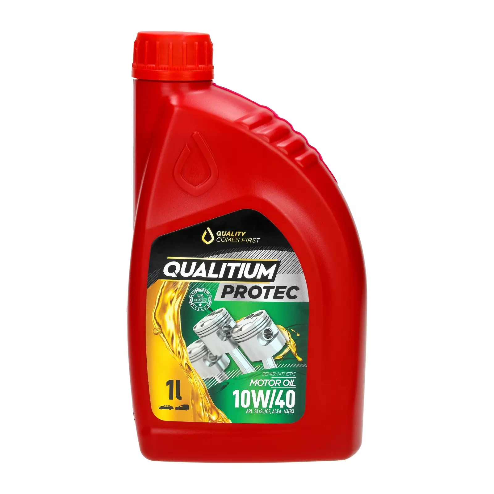 Моторное масло Qualitium Protec 10W-40, 1 л