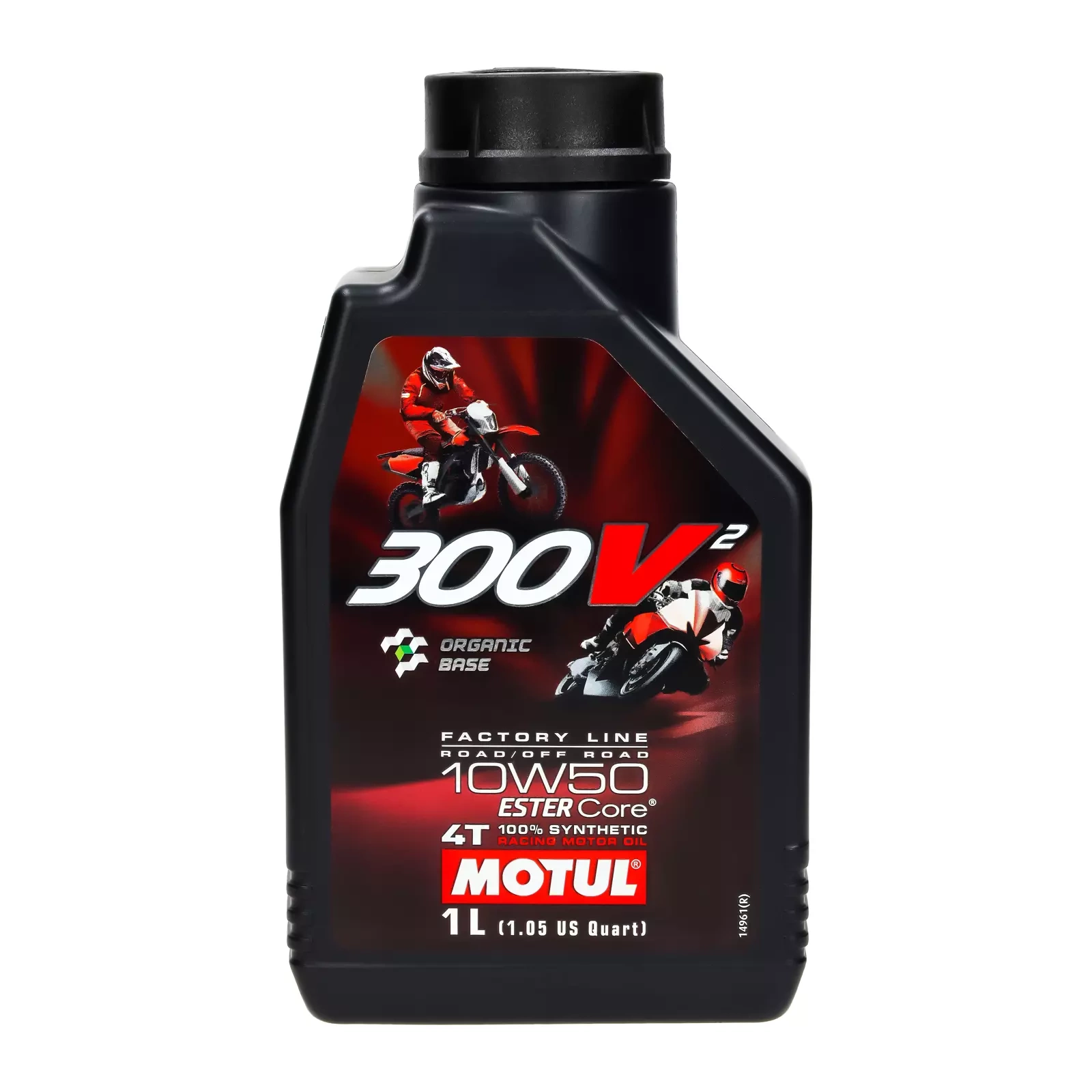 Моторное масло MOTUL 300v2 Factory Line 10W-50 4T 1 л