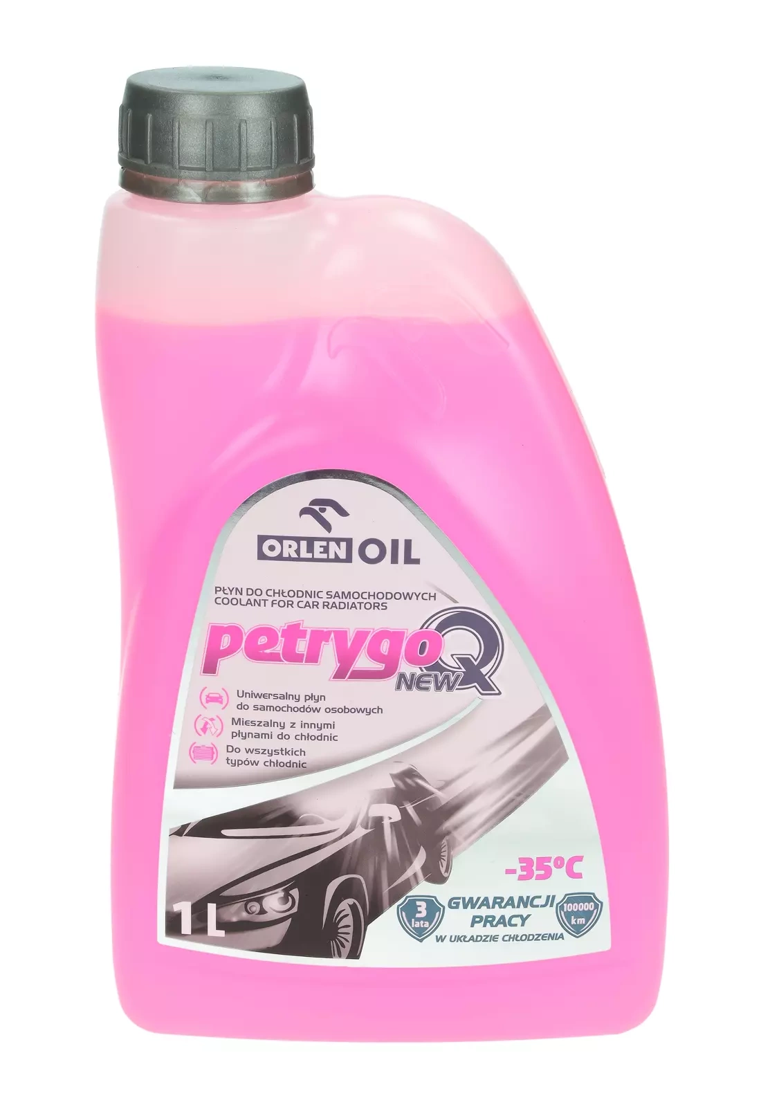 Охлаждающая жидкость Orlen PETRYGO Q NEW, 1 л