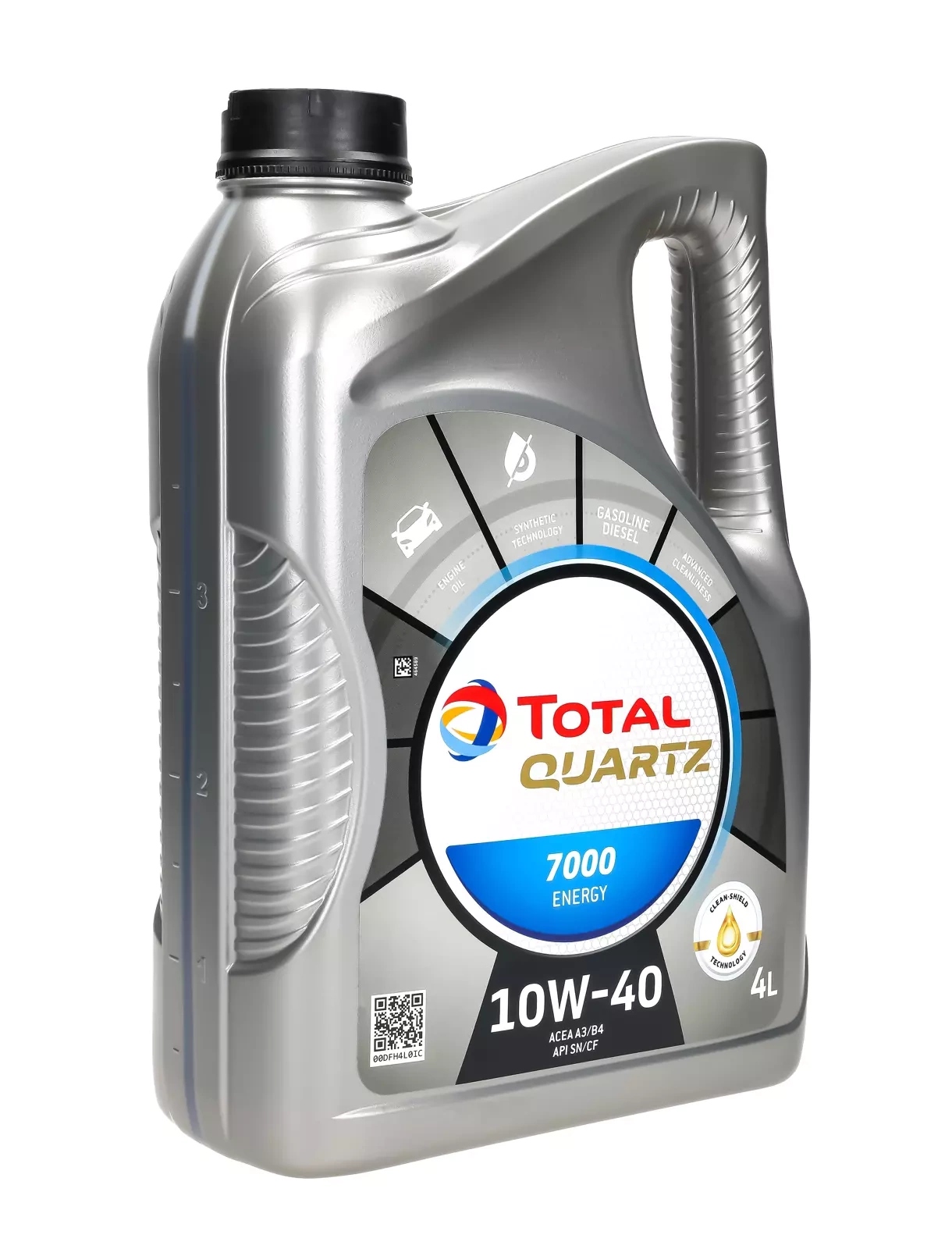 Моторное масло Total Quartz 7000 Energy 10W-40, 4 л