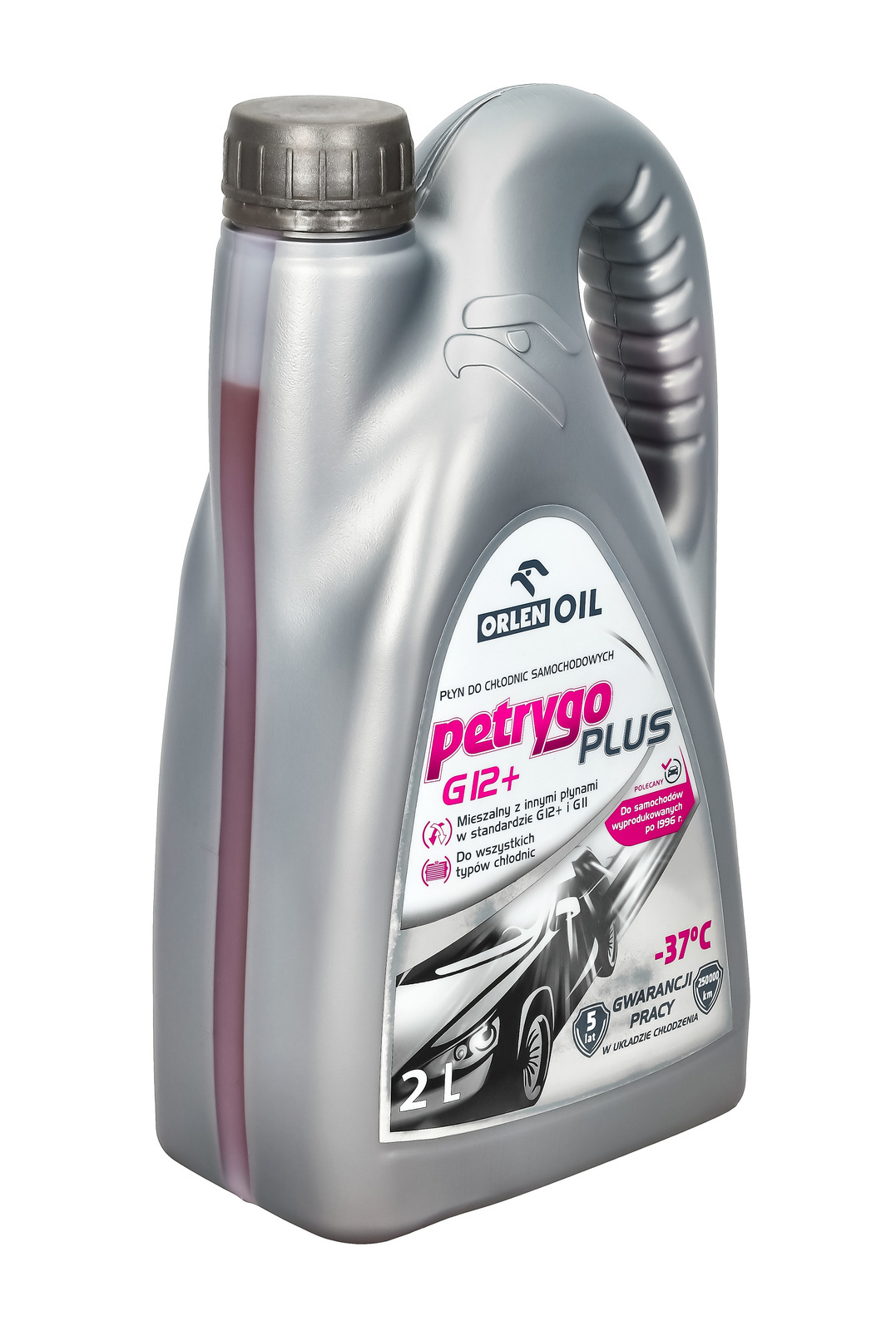 Охлаждающая жидкость Orlen PETRYGO PLUS G12+ 2 л