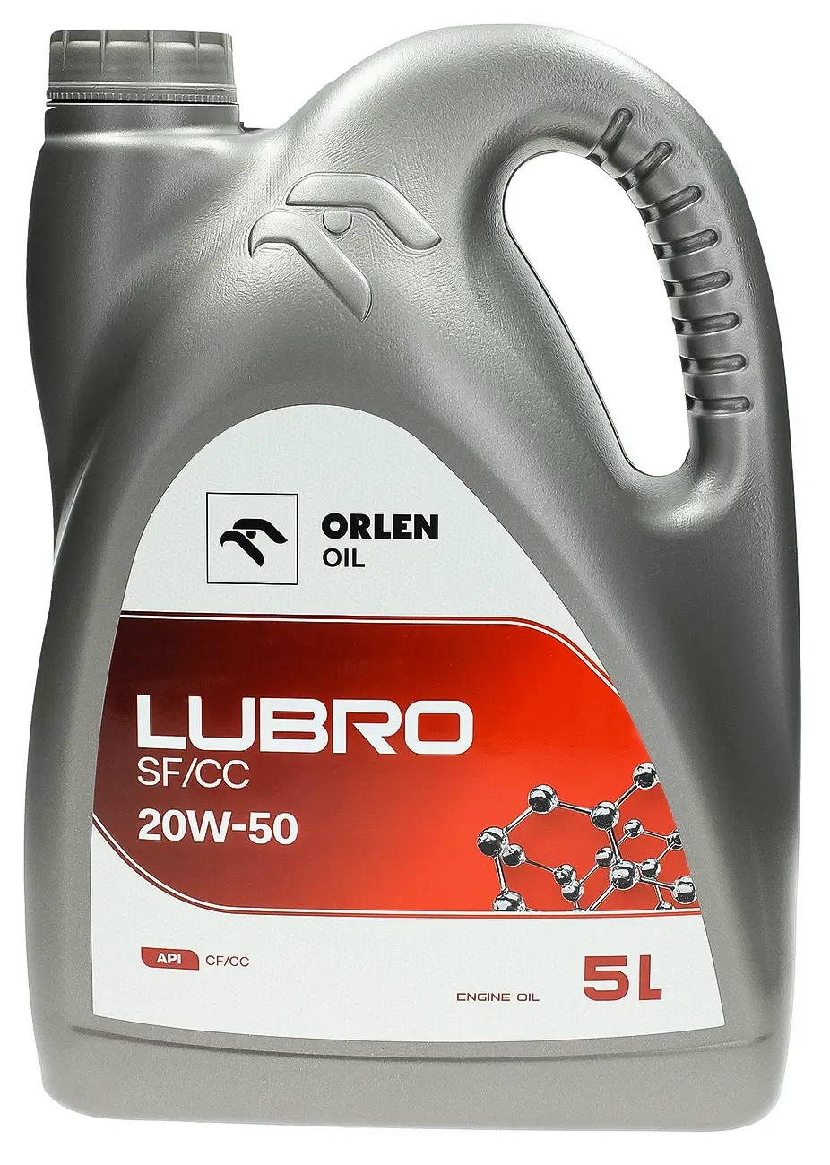 Моторное масло Orlen Oil Lubro SF / CC 20W-50, 5 л
