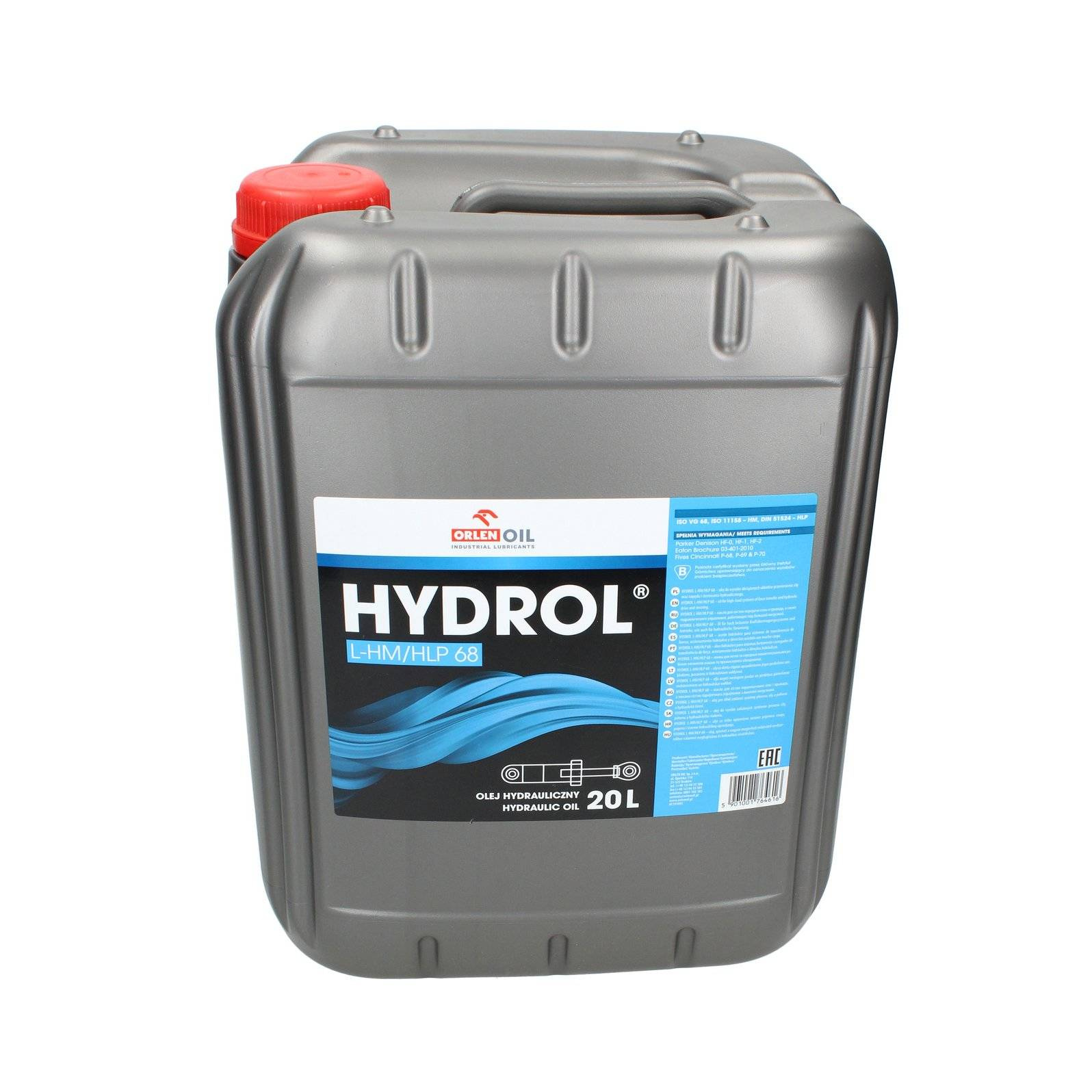 Гидравлическое масло Orlen HYDROL L-HM / HLP 68, 20 л