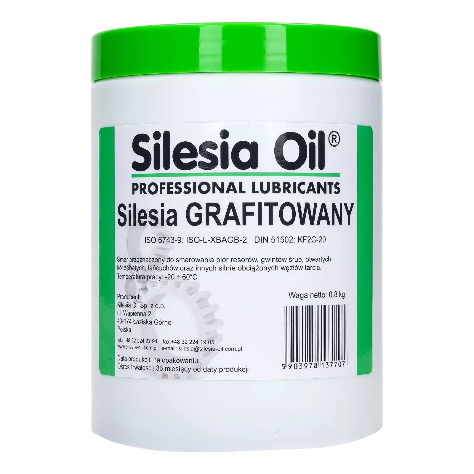 Smar grafitowany Silesia Oil 800 г