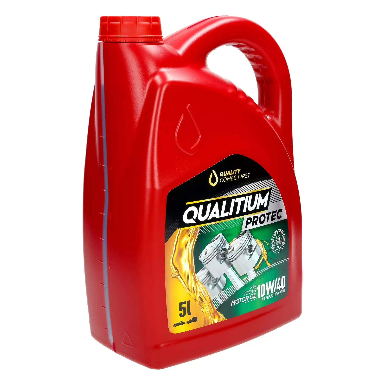 Моторное масло Qualitium Protec 10W-40, 5 л