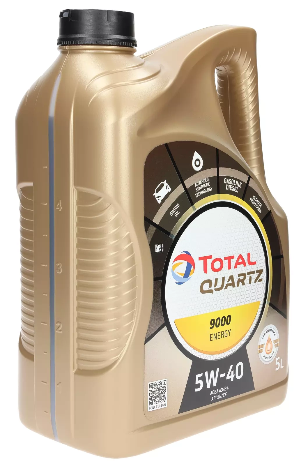 Моторное масло Total Quartz 9000 Energy 5W-40, 5 л