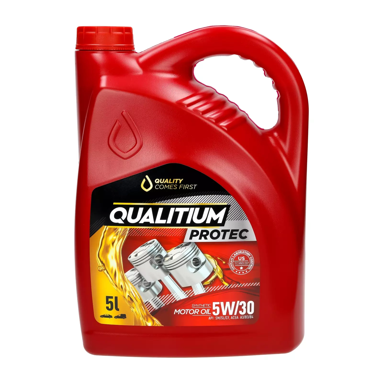 Моторное масло Qualitium Protec 5W-30, 5 л