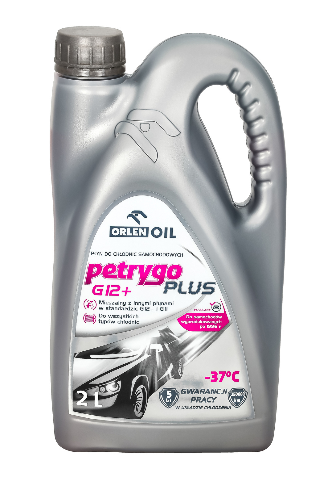 Охлаждающая жидкость Orlen PETRYGO PLUS G12+ 2 л