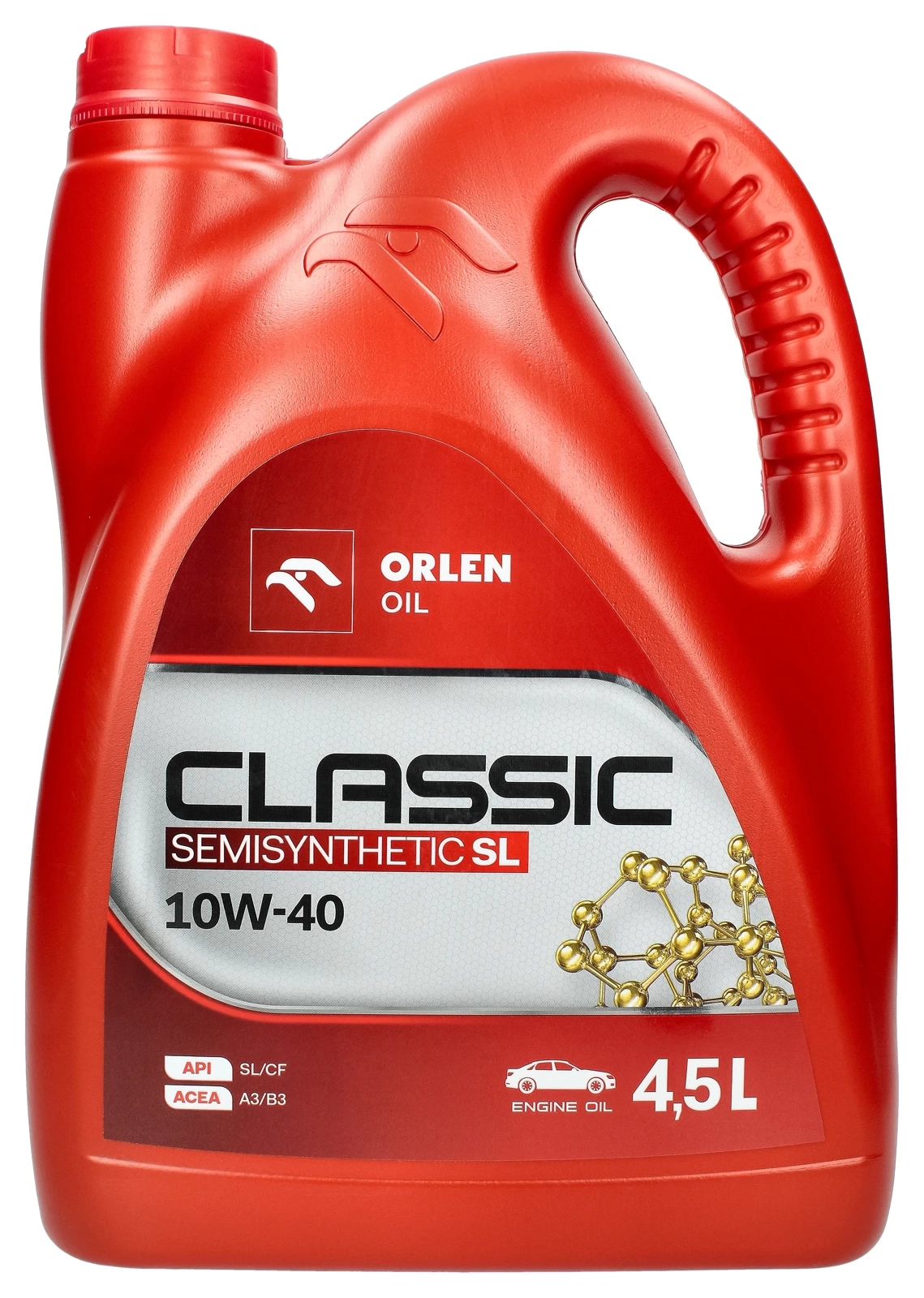Моторное масло Orlen Platinum Classic Semisynthetic 10W-40, 4,5 л