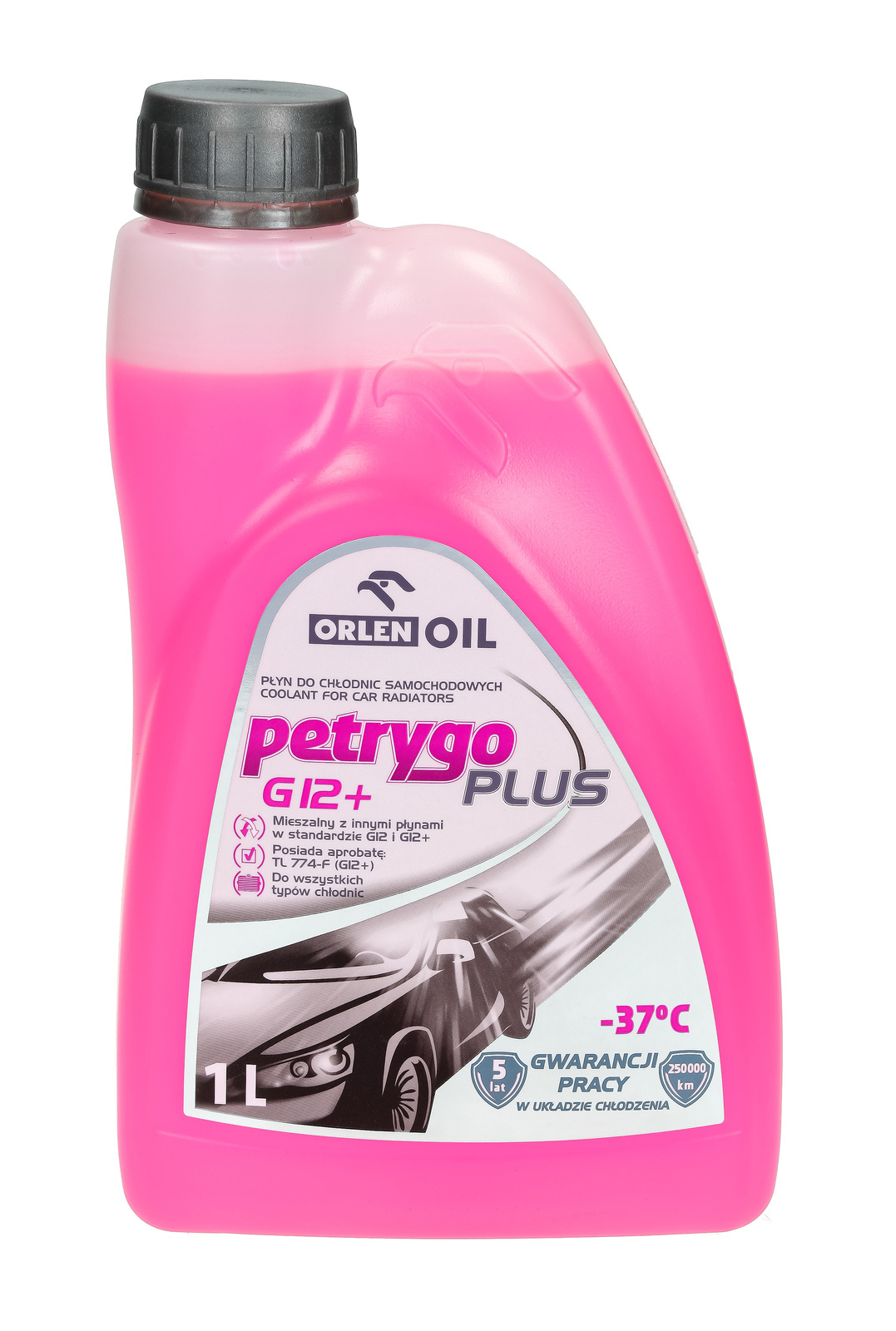 Охлаждающая жидкость Orlen PETRYGO PLUS G12+ 1 л
