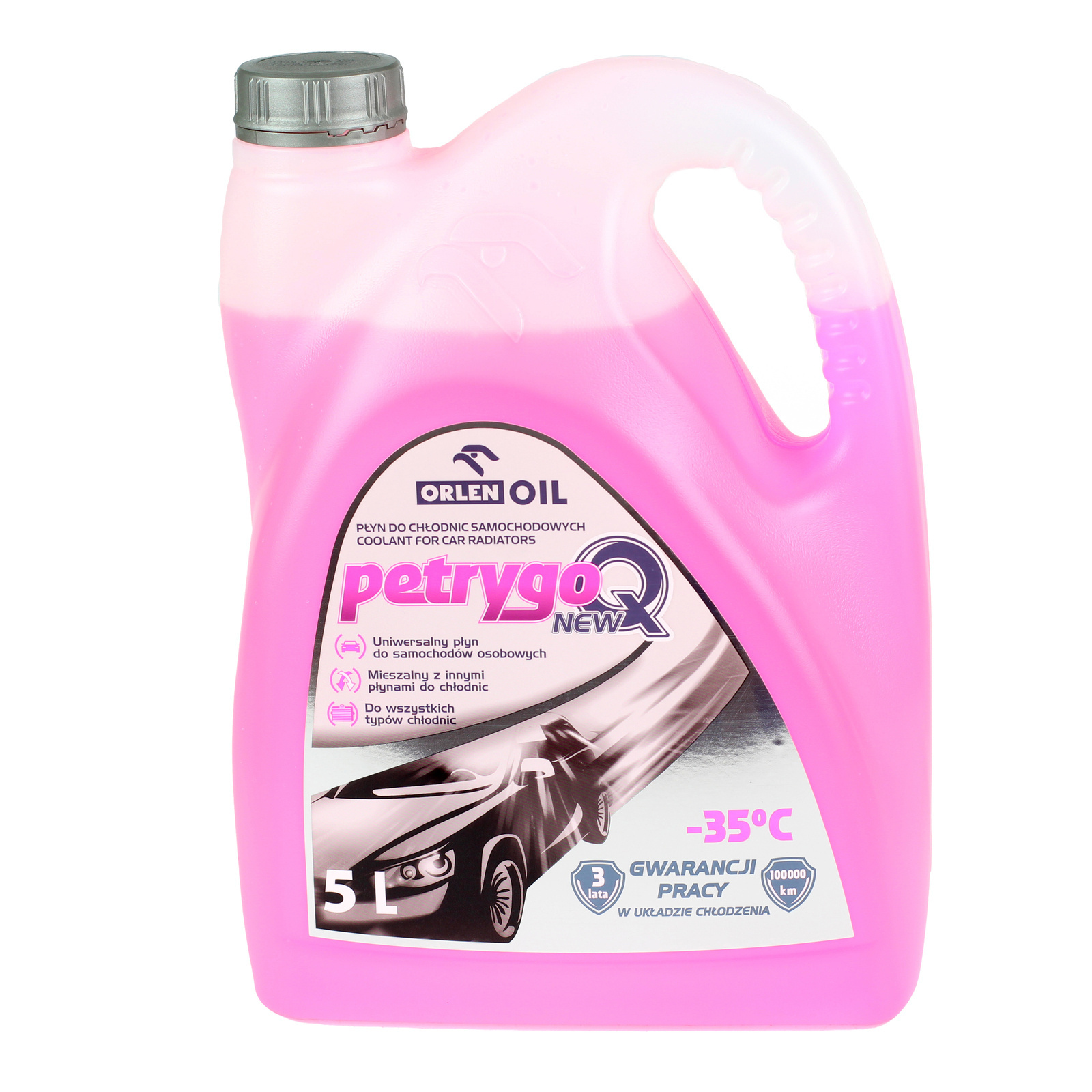 Охлаждающая жидкость Orlen PETRYGO Q NEW, 5 л