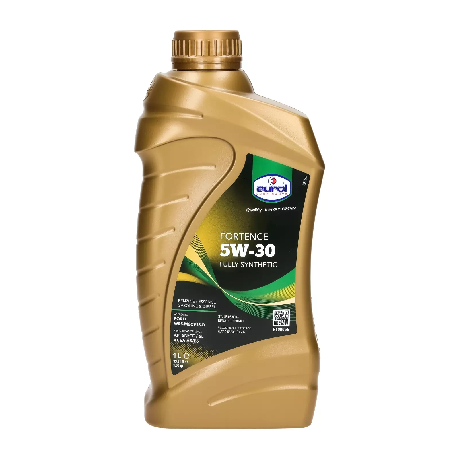Моторное масло Eurol Fortence 5W-30, 1 л