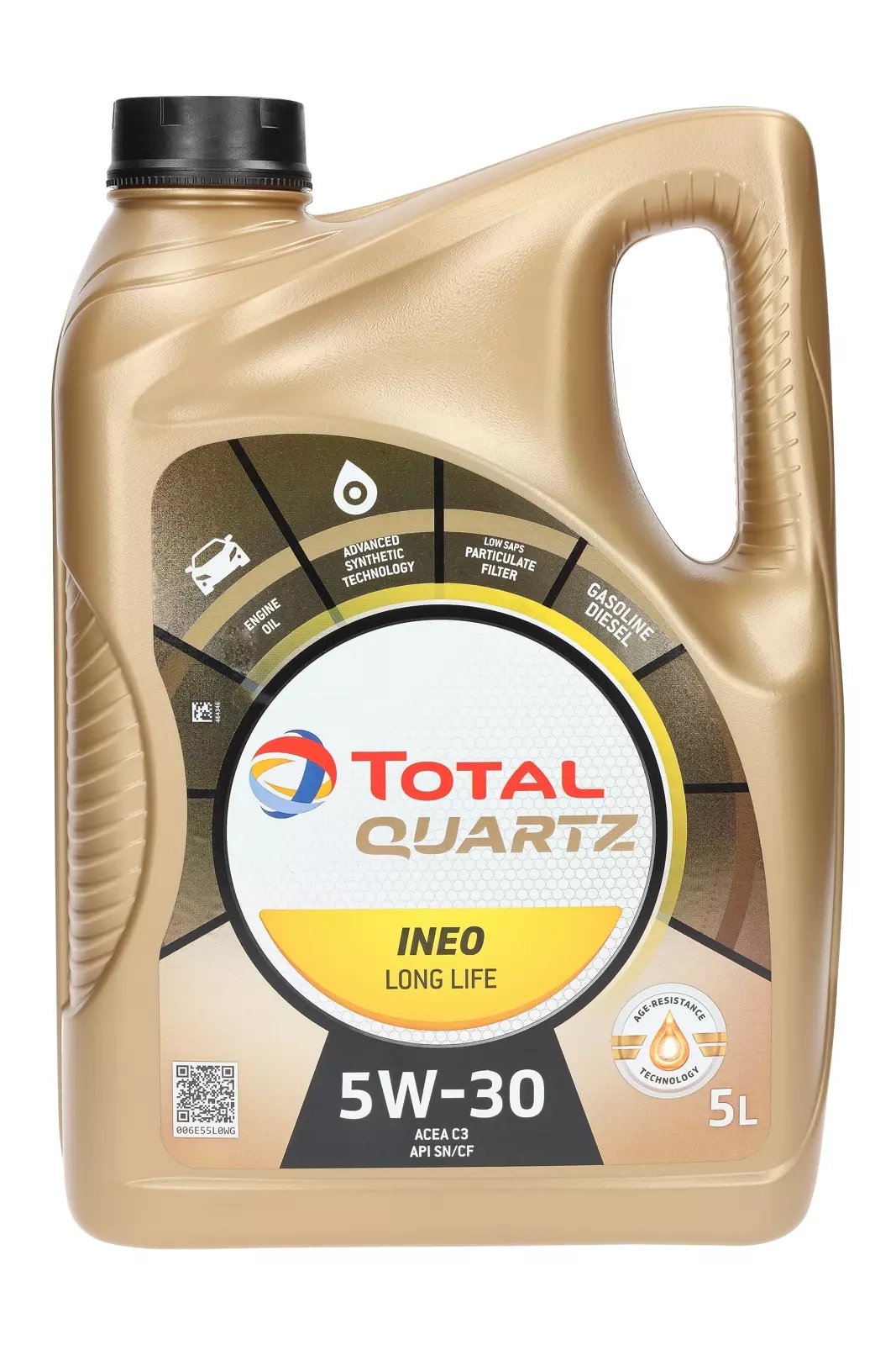 Моторное масло Total Quartz Ineo Long Life 5W-30, 5 л