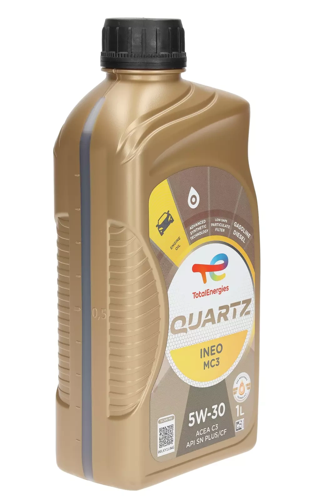 Моторное масло Total Quartz Ineo MC3 5W-30, 1 л