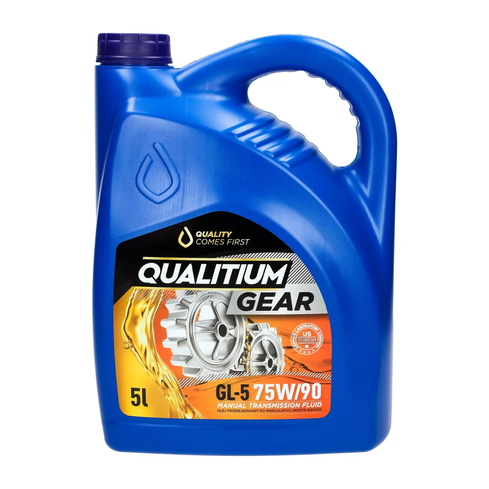 Трансмиссионное масло Qualitium Gear GL-5 75W-90, 5 л