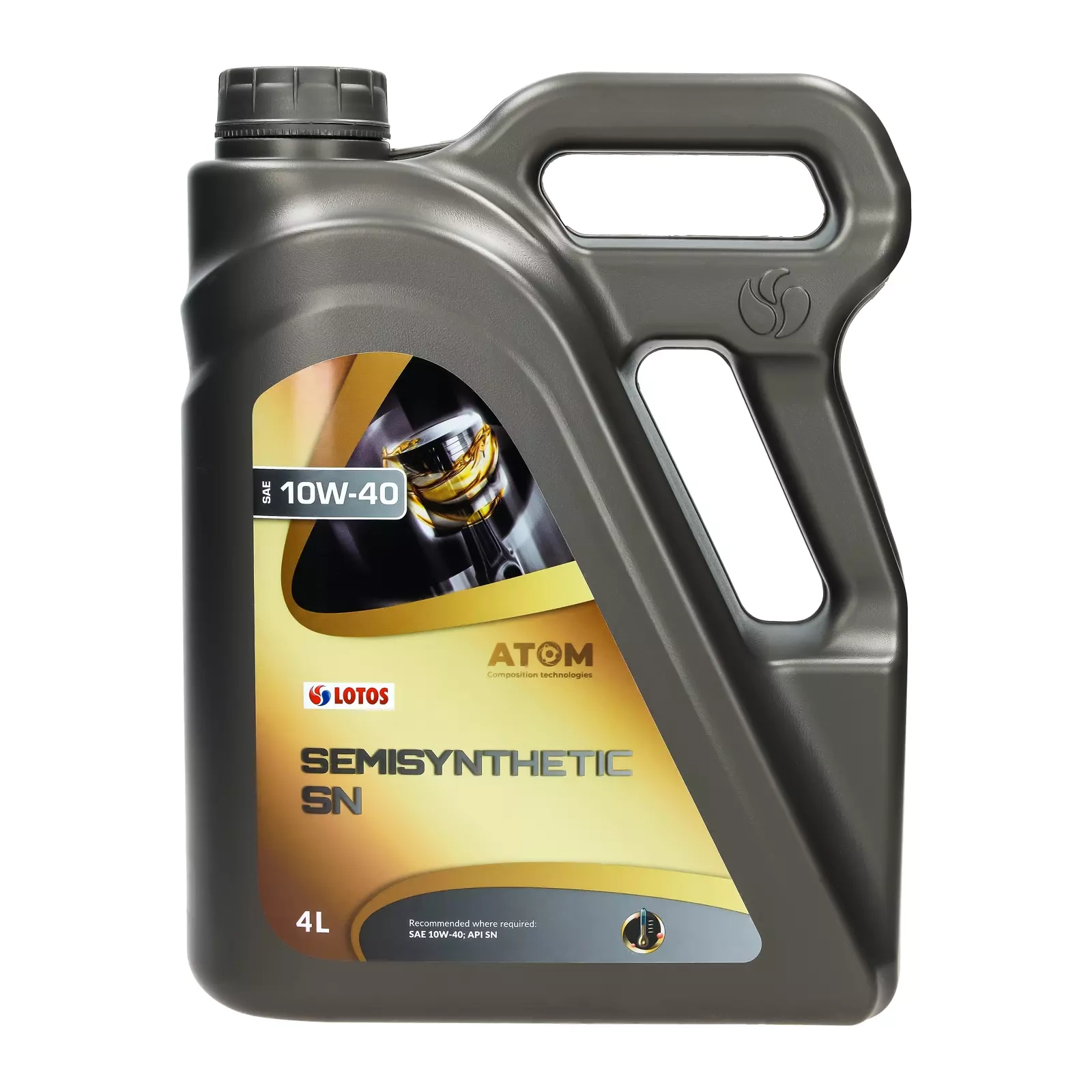 Моторное масло Lotus Semisynthetic 10W-40, 4 л