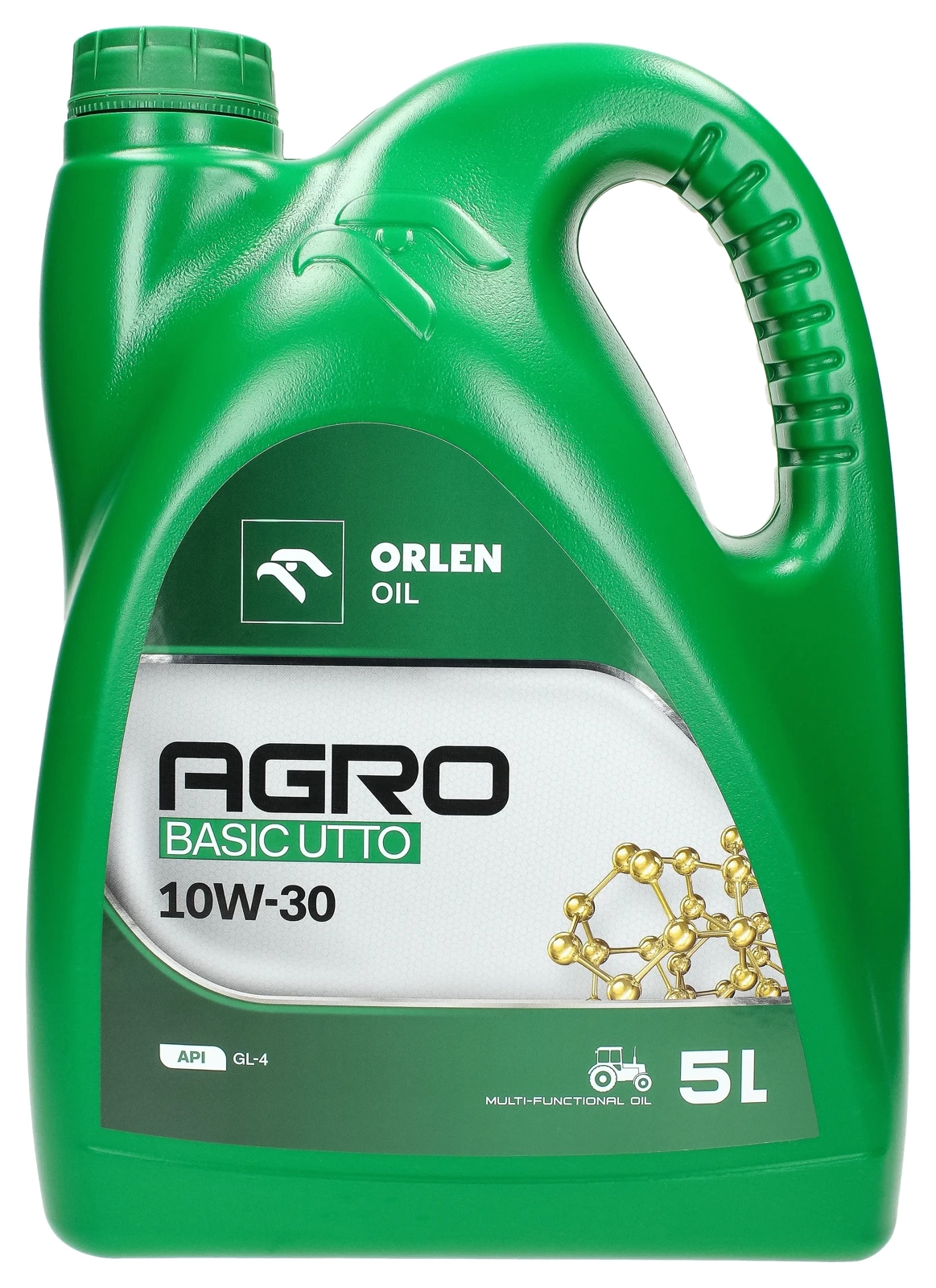 Трансмиссионно-гидравлическое масло Orlen AGRO BASIC UTTO 10W-30, 5 л