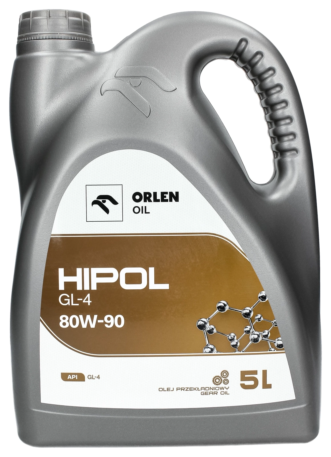Трансмиссионное масло Orlen HIPOL GL-4 80W-90, 5 л