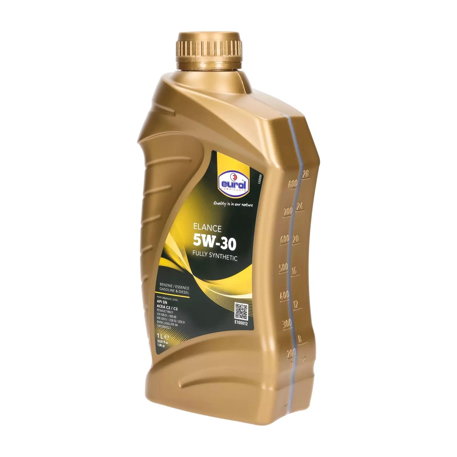 Моторное масло Eurol Elance 5W-30, 1 л