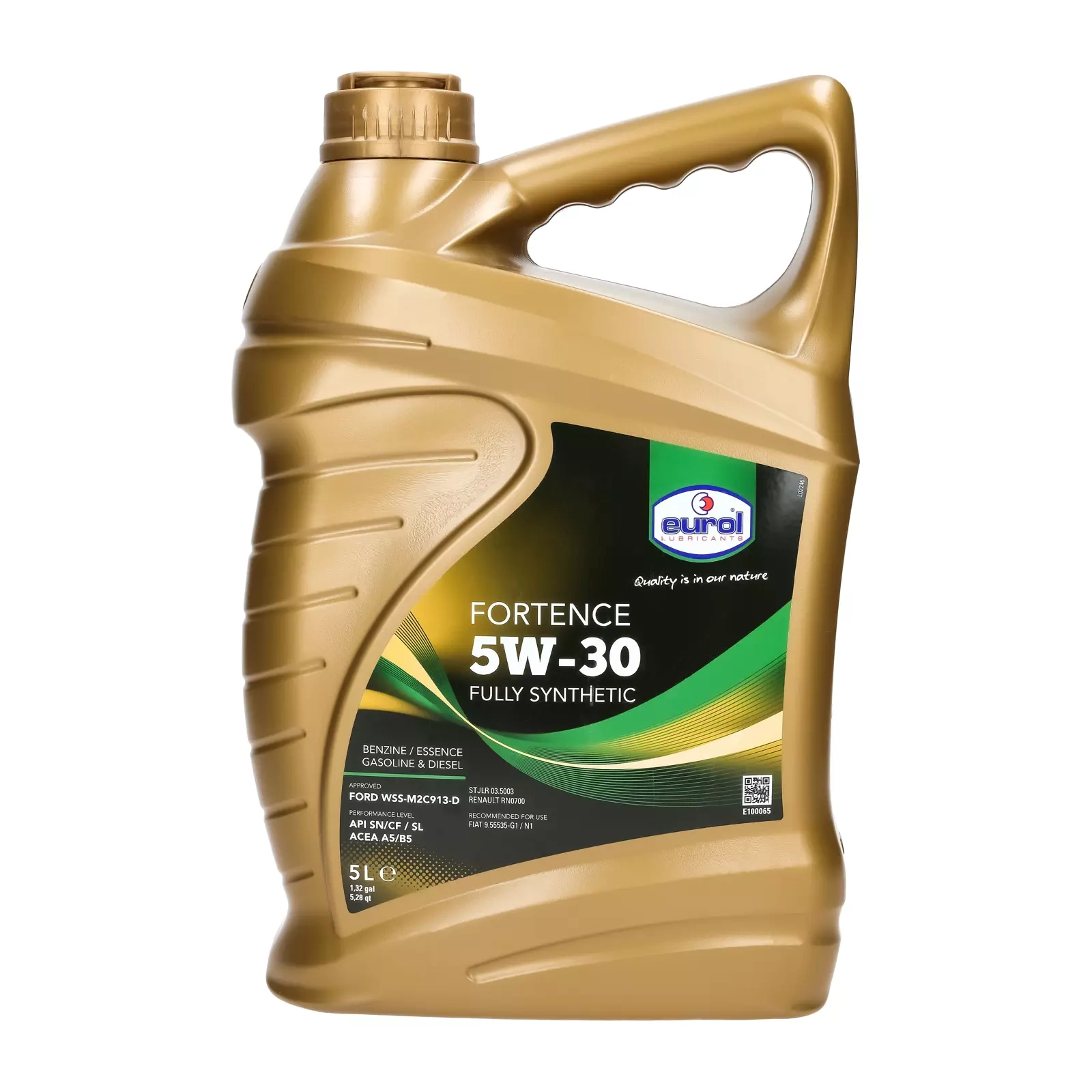 Моторное масло Eurol Fortence 5W-30, 5 л