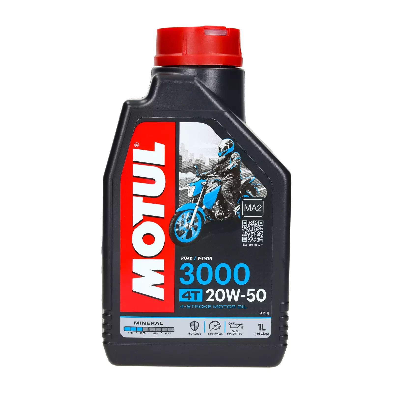 Моторное масло Motul 3000 4T 20W-50, 1 л