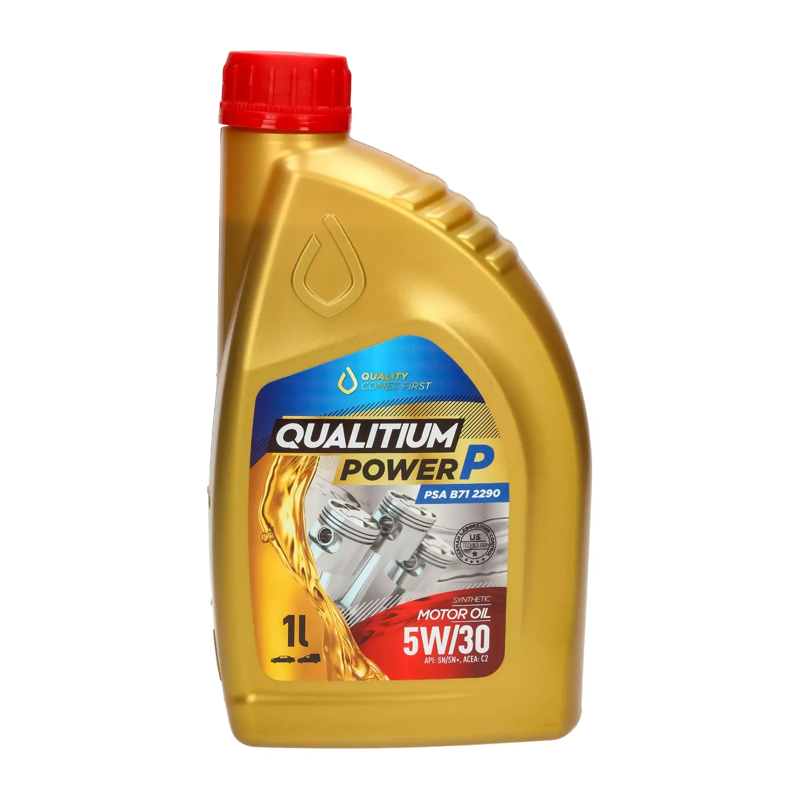 Моторное масло Qualitium Power P 5W - 30, 1 л