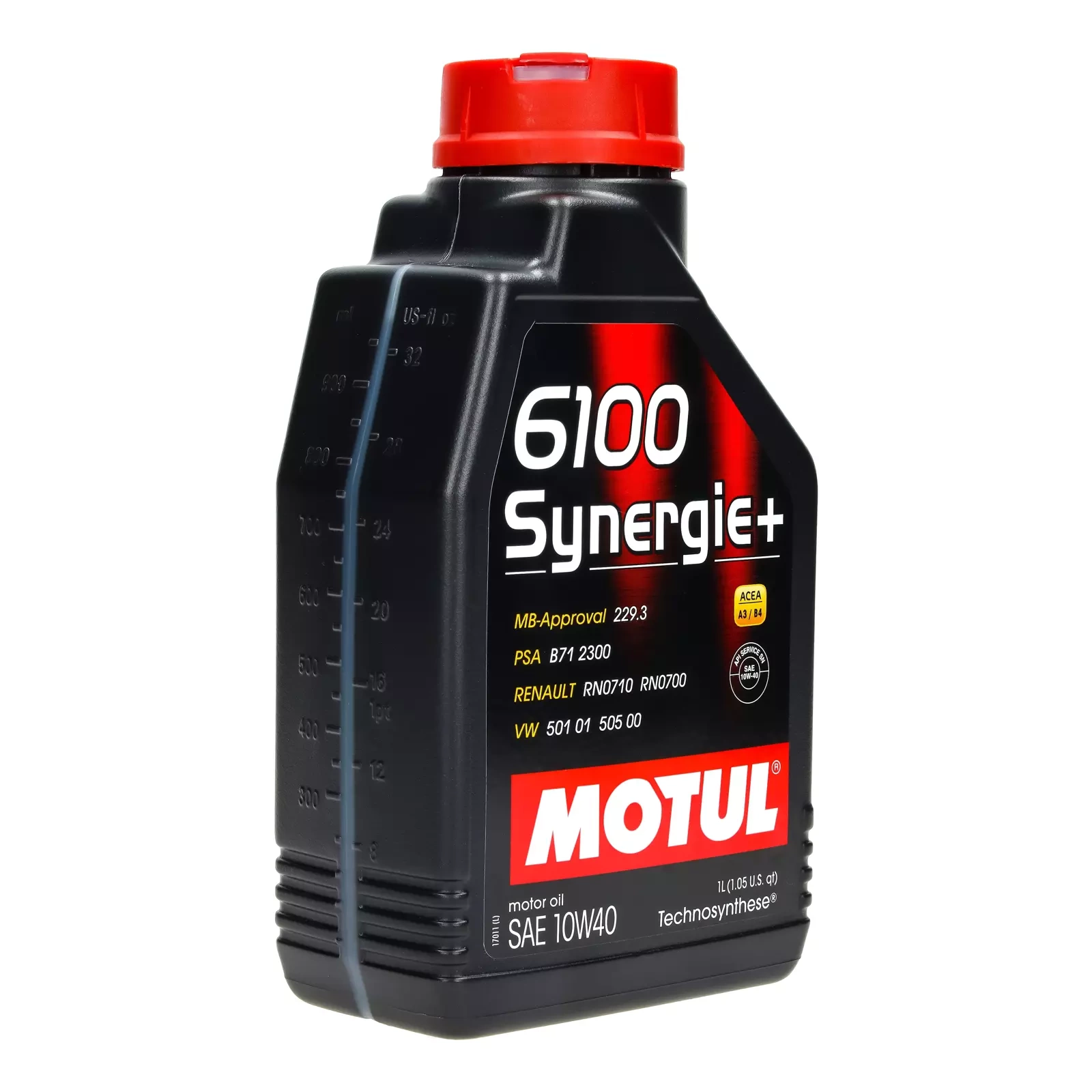 Моторное масло Motul 6100 Synergie+ 10W-40, 1 л