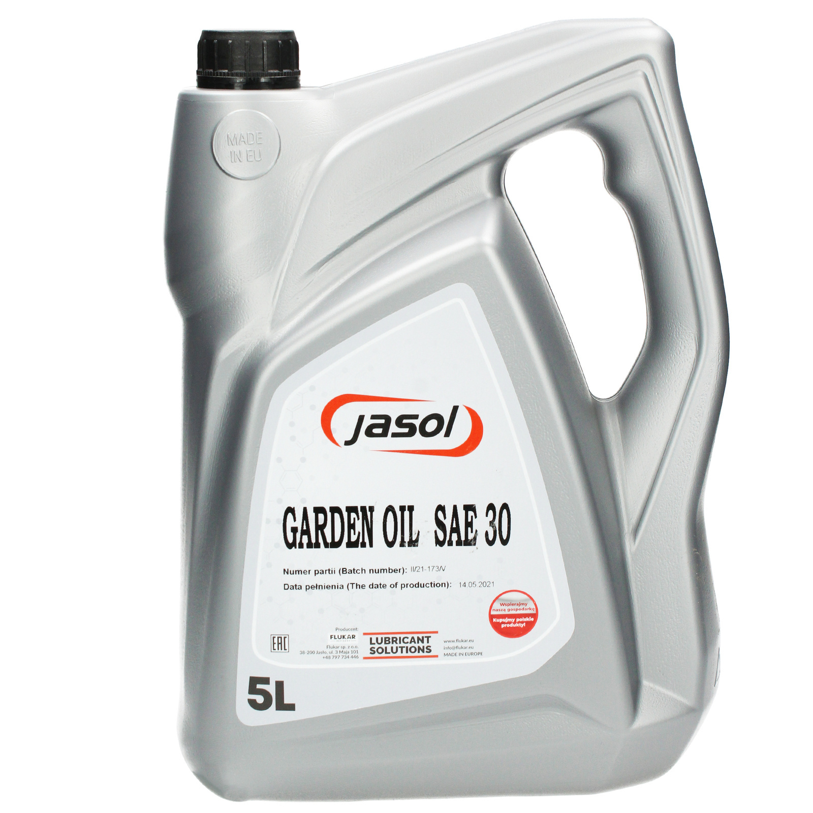 Масло для косилок 4T Jasol Garden SAE 30, 5 л