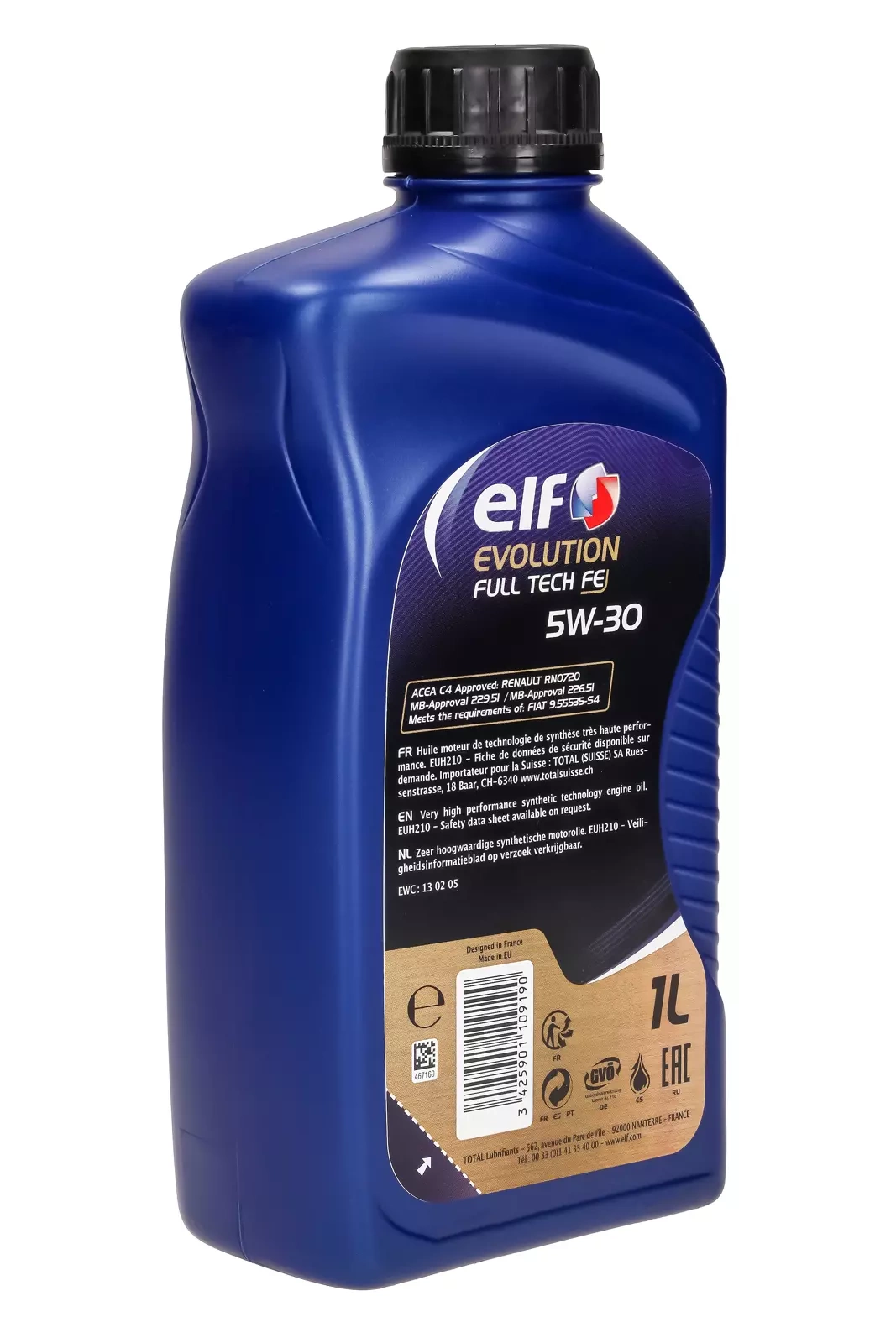 Моторное масло Elf Evolution Full-Tech FE 5W30, 1 л